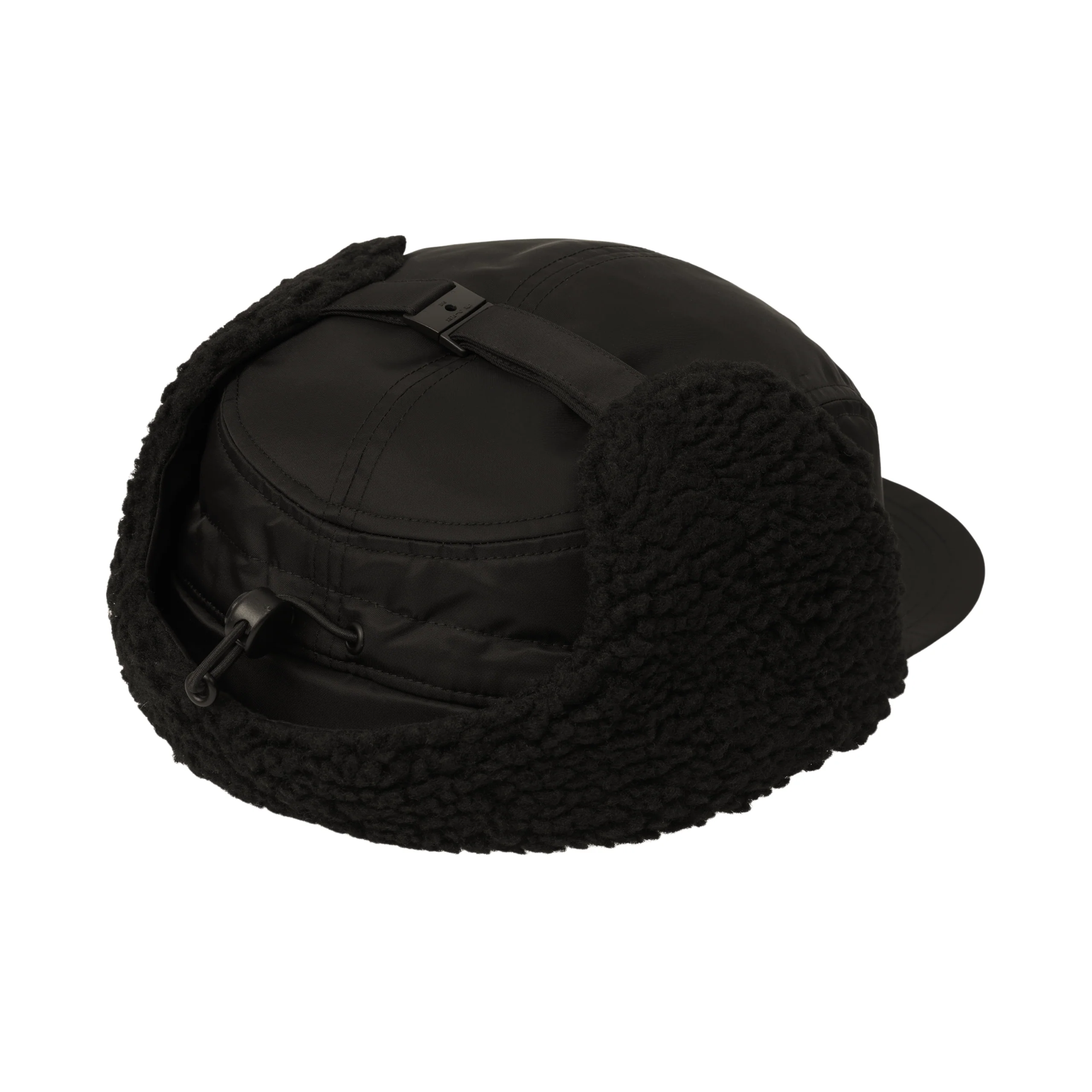 Carhartt WIP Oltera Ear Guard Cap - Black - Image 2