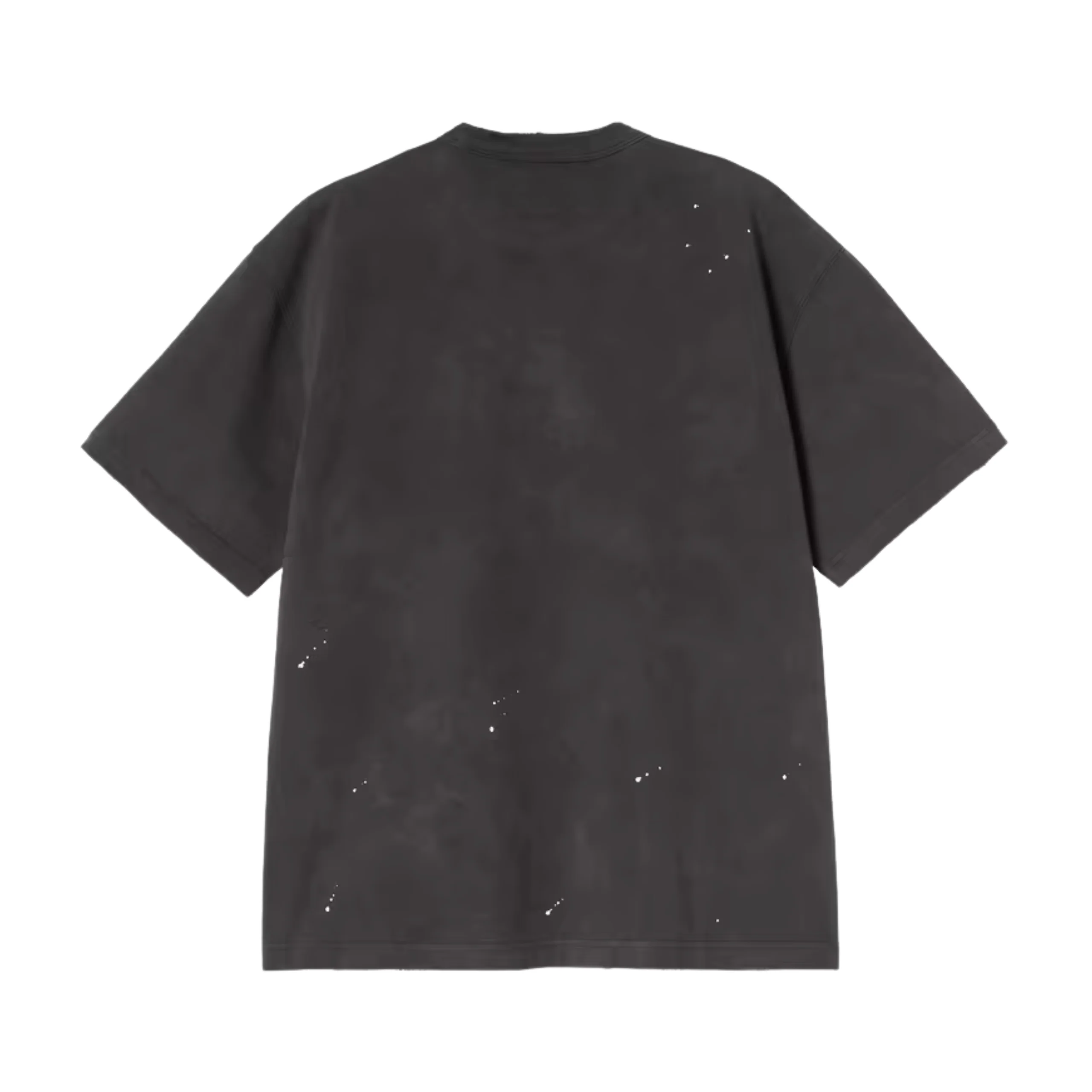Carhartt WIP Painter T-Shirt - Black, destroy wash, splatter - Image 2