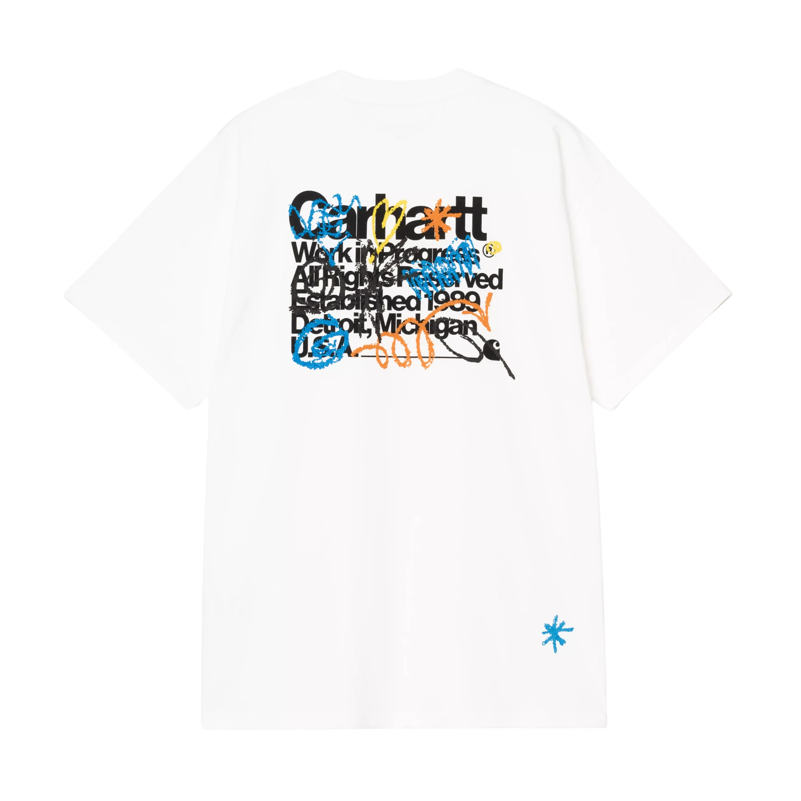 Carhartt WIP Primary T-Shirt - White - Image 2