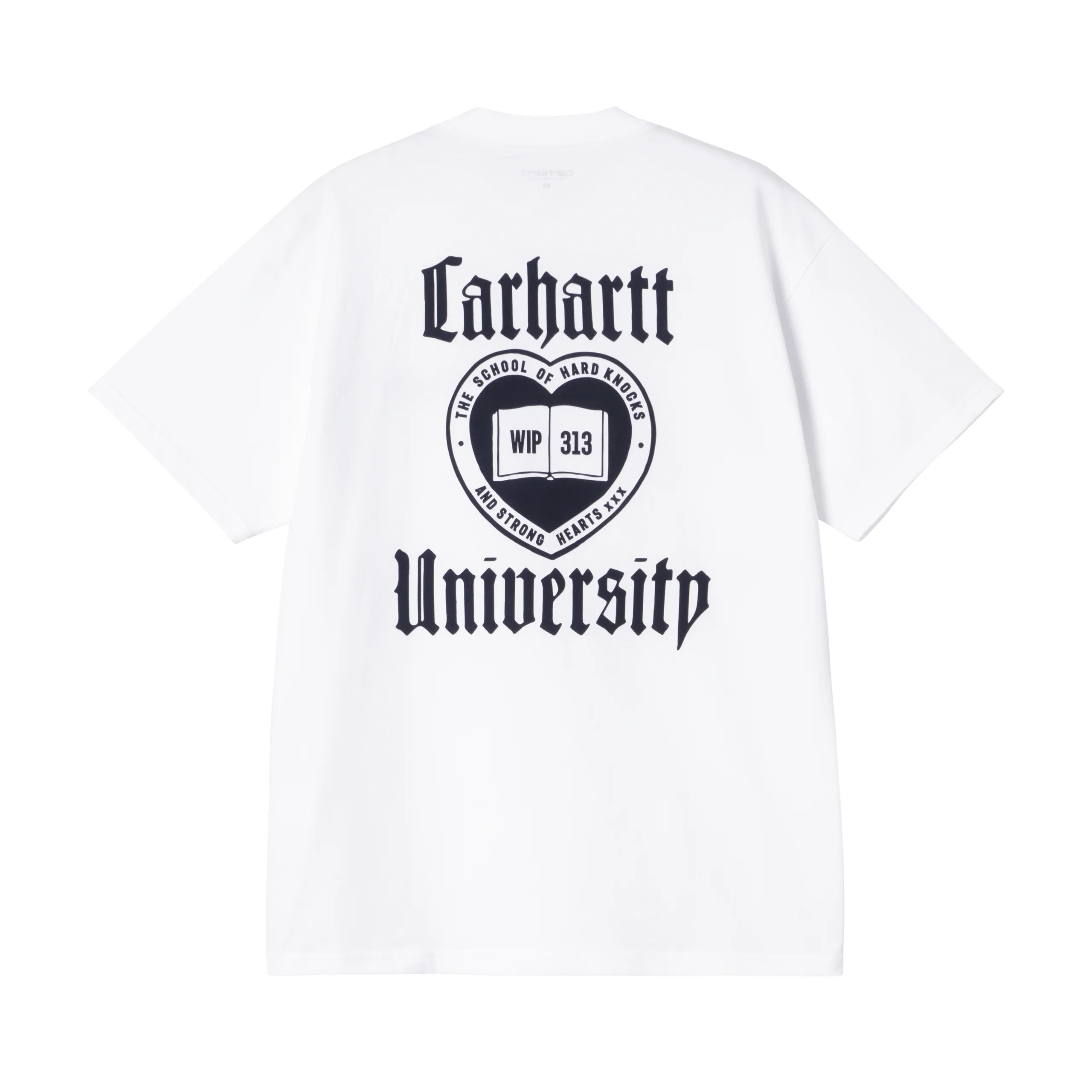 Carhartt WIP Schooling T-Shirt - White - Image 2