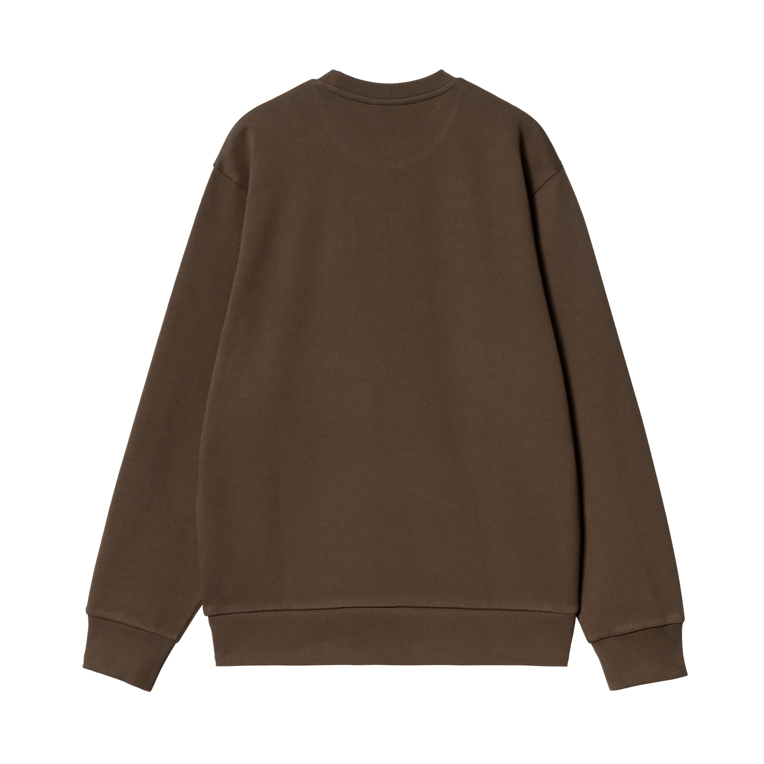 Carhartt WIP Script Embroidery Sweatshirt - Liberica / Air Sky - Image 2