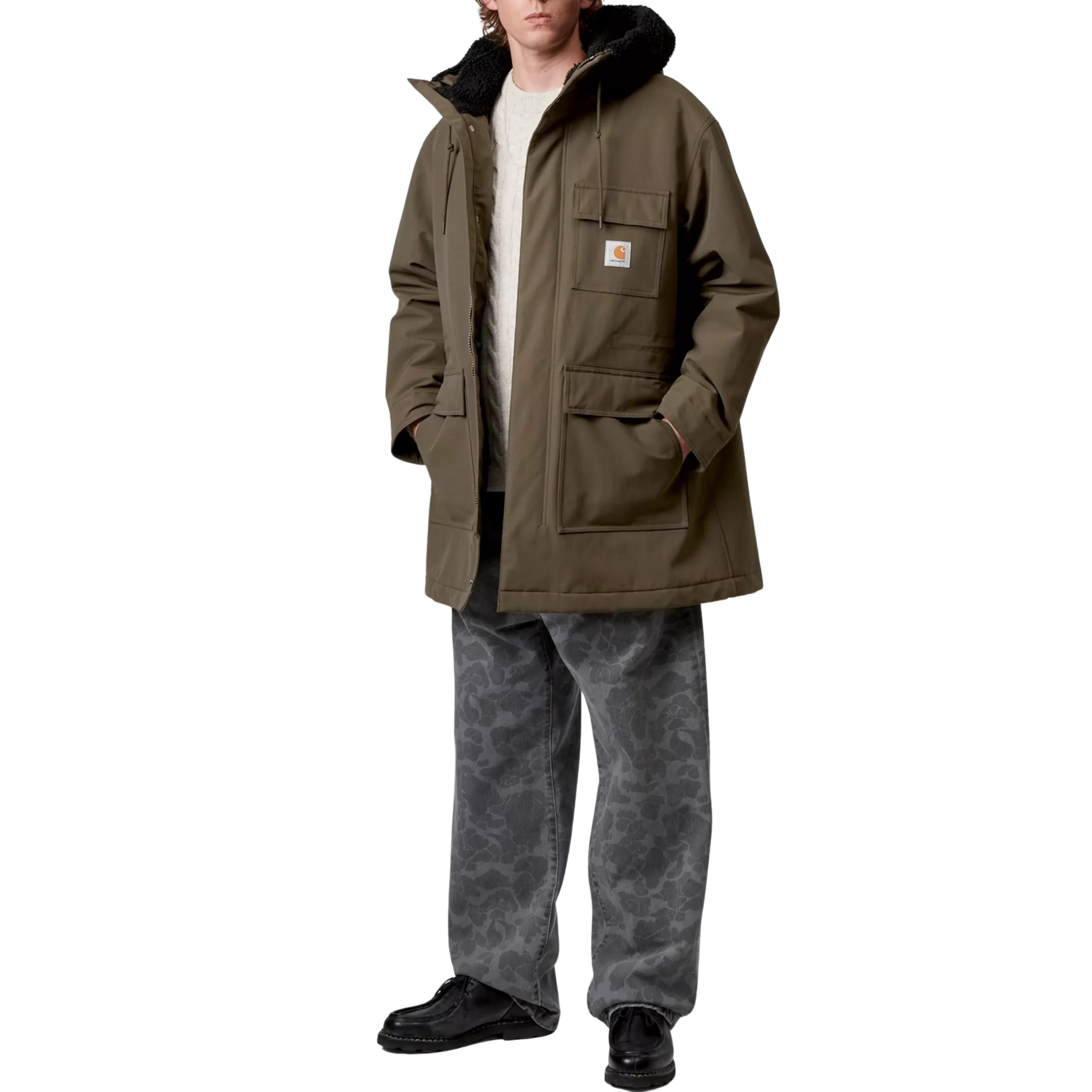 Carhartt WIP Siberian Parka Jacket - Vitola - Image 5