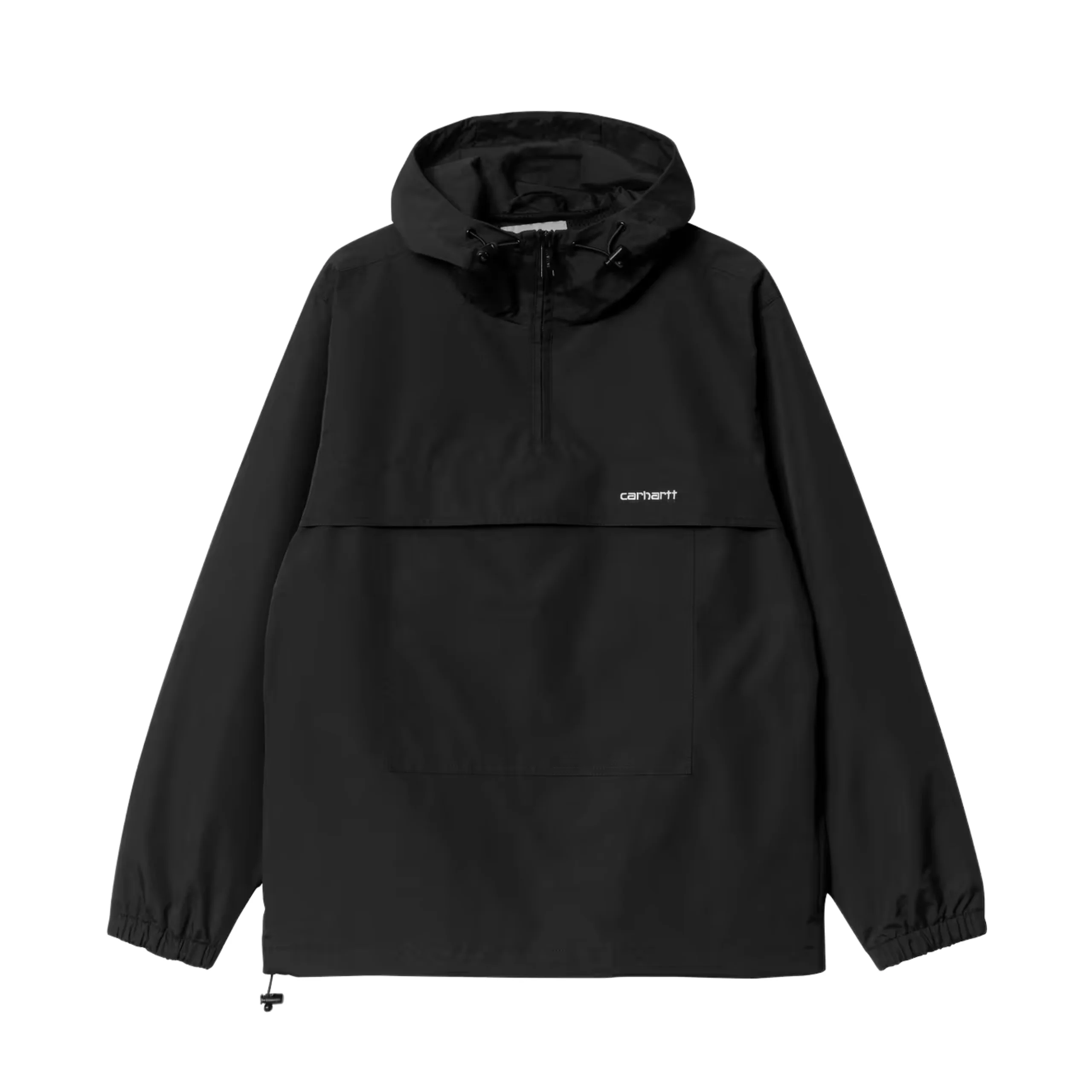 Carhartt WIP Windbreaker Pullover Jacket - (Summer) Black / White