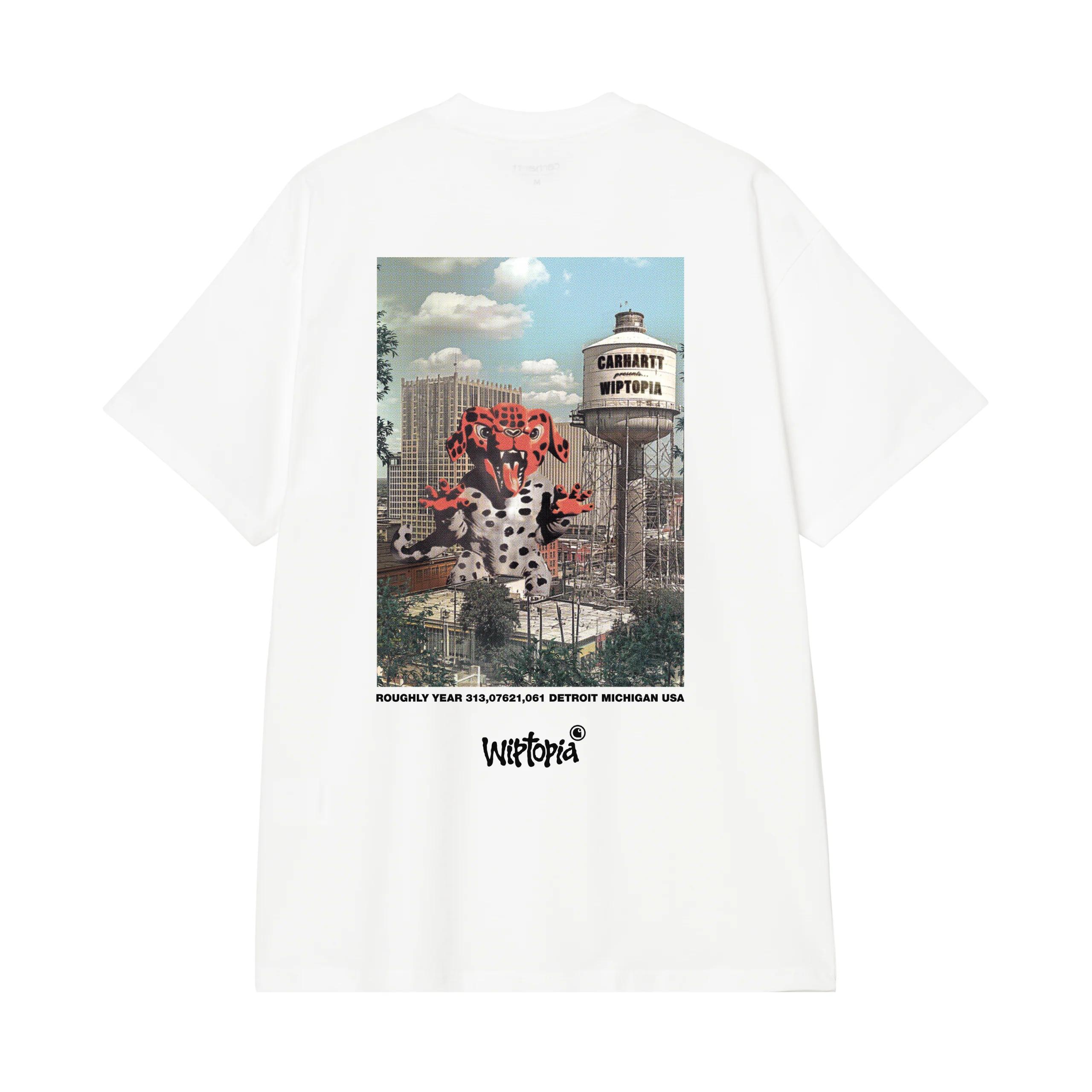 Carhartt WIP Wiptopia T-Shirt - White - Image 2