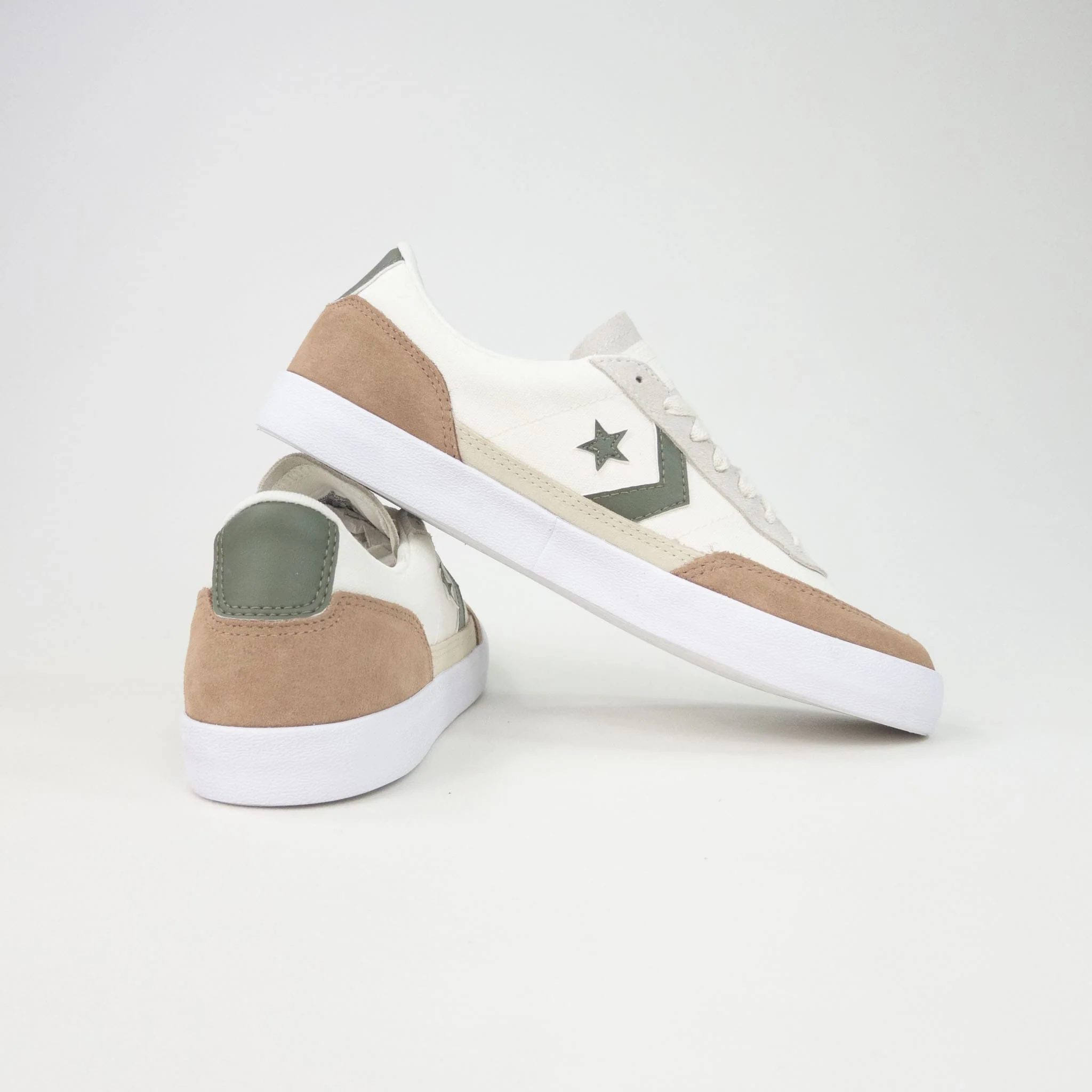 Converse Net Star Classic Shoes - White / Green - Image 5