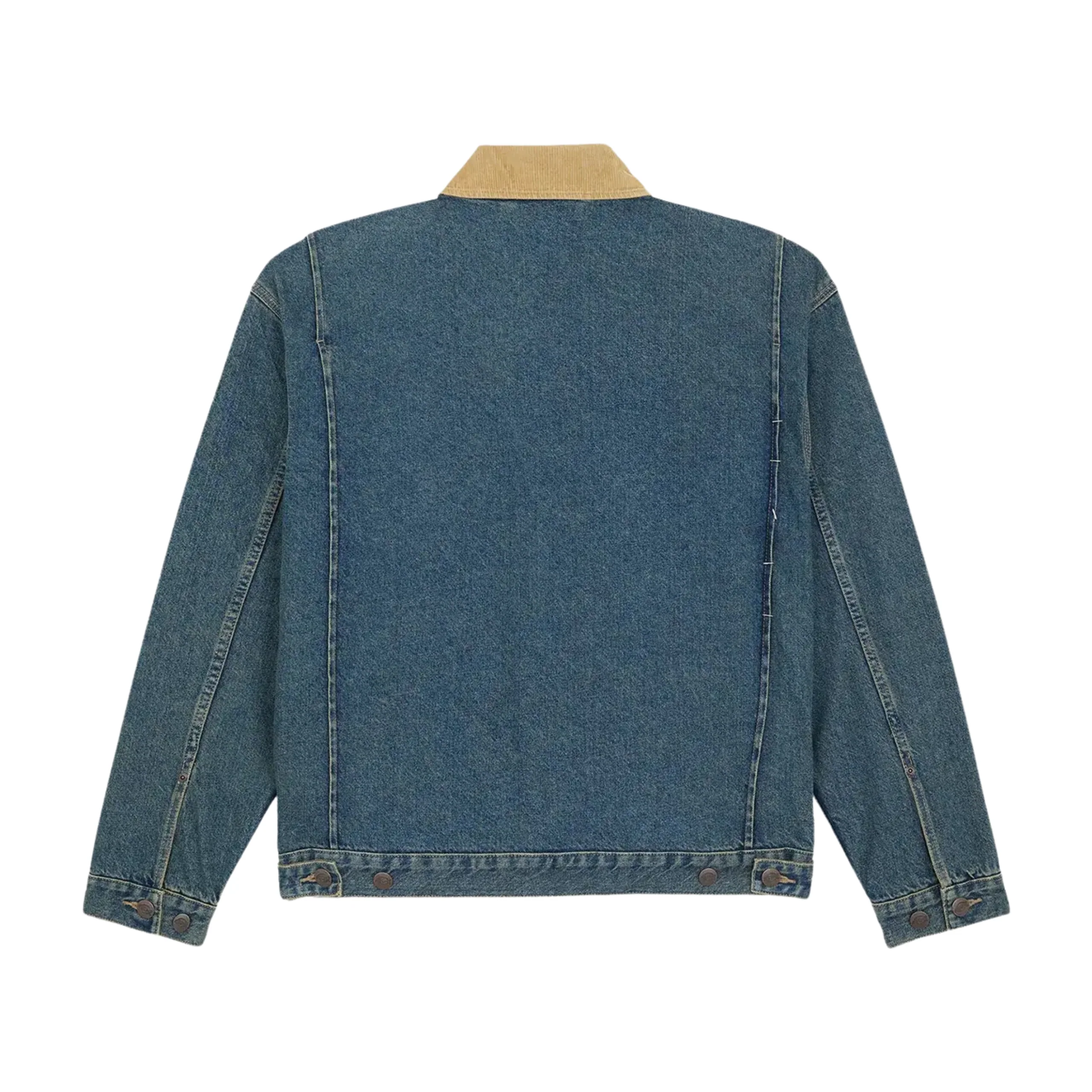 Dickies Denim Painter Jacket - Khaki Tinted Blue - Image 2
