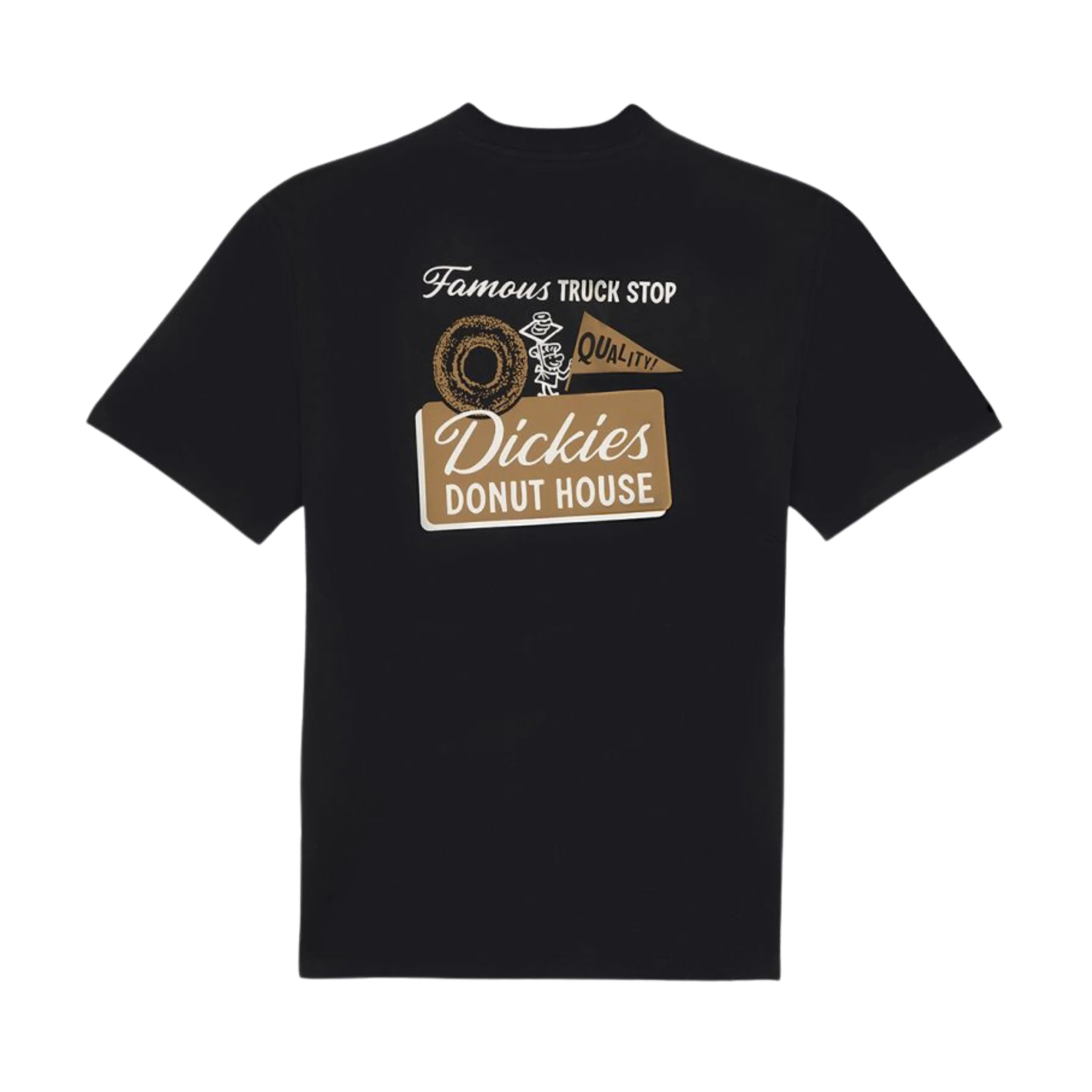 Dickies Donut House T-Shirt - Black - Image 2
