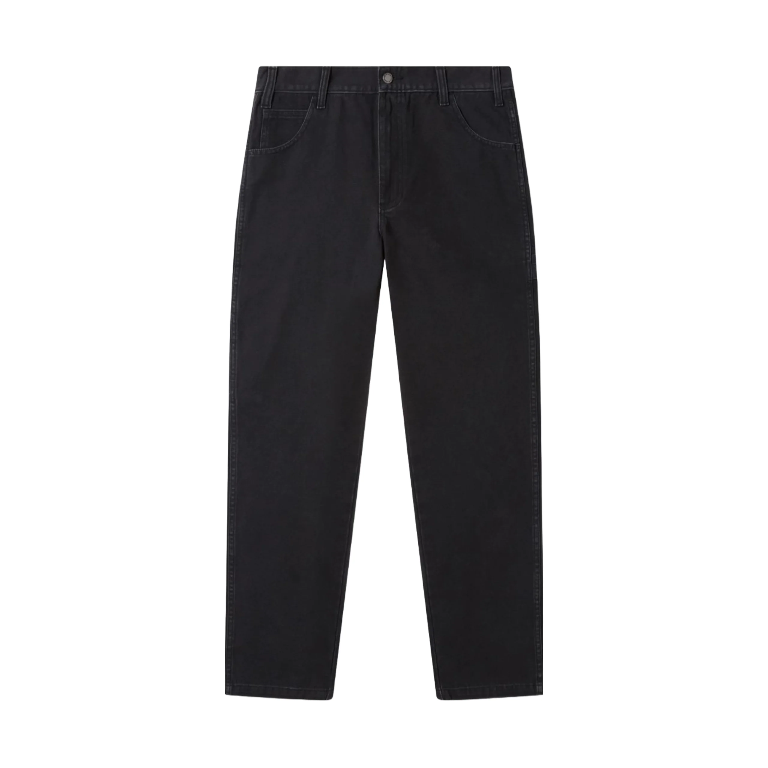 Dickies Duck Canvas Carpenter Pant - Stone Washed Black - Image 2
