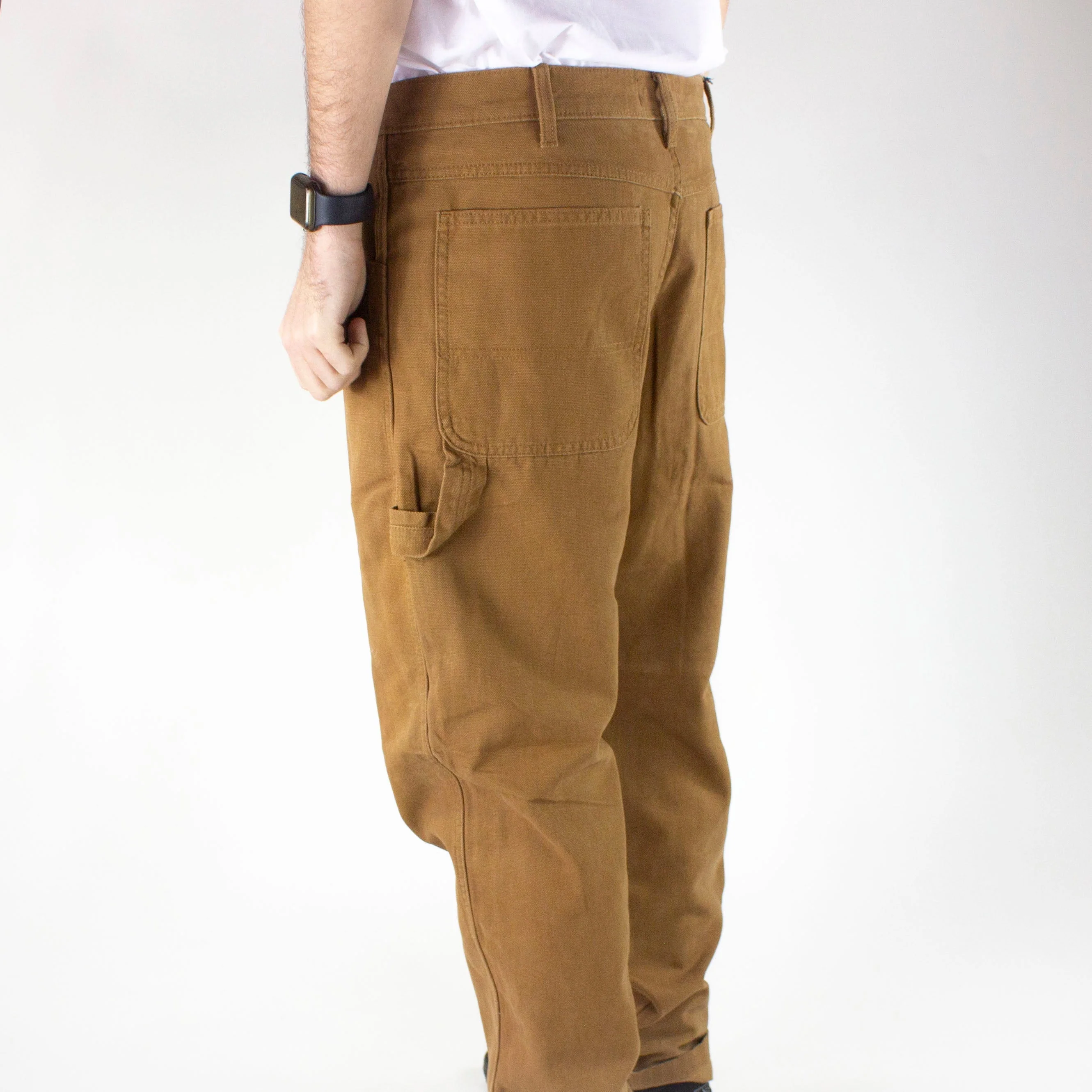 Dickies Duck Canvas Carpenter Pant - Stone Washed Brown Duck - Image 10