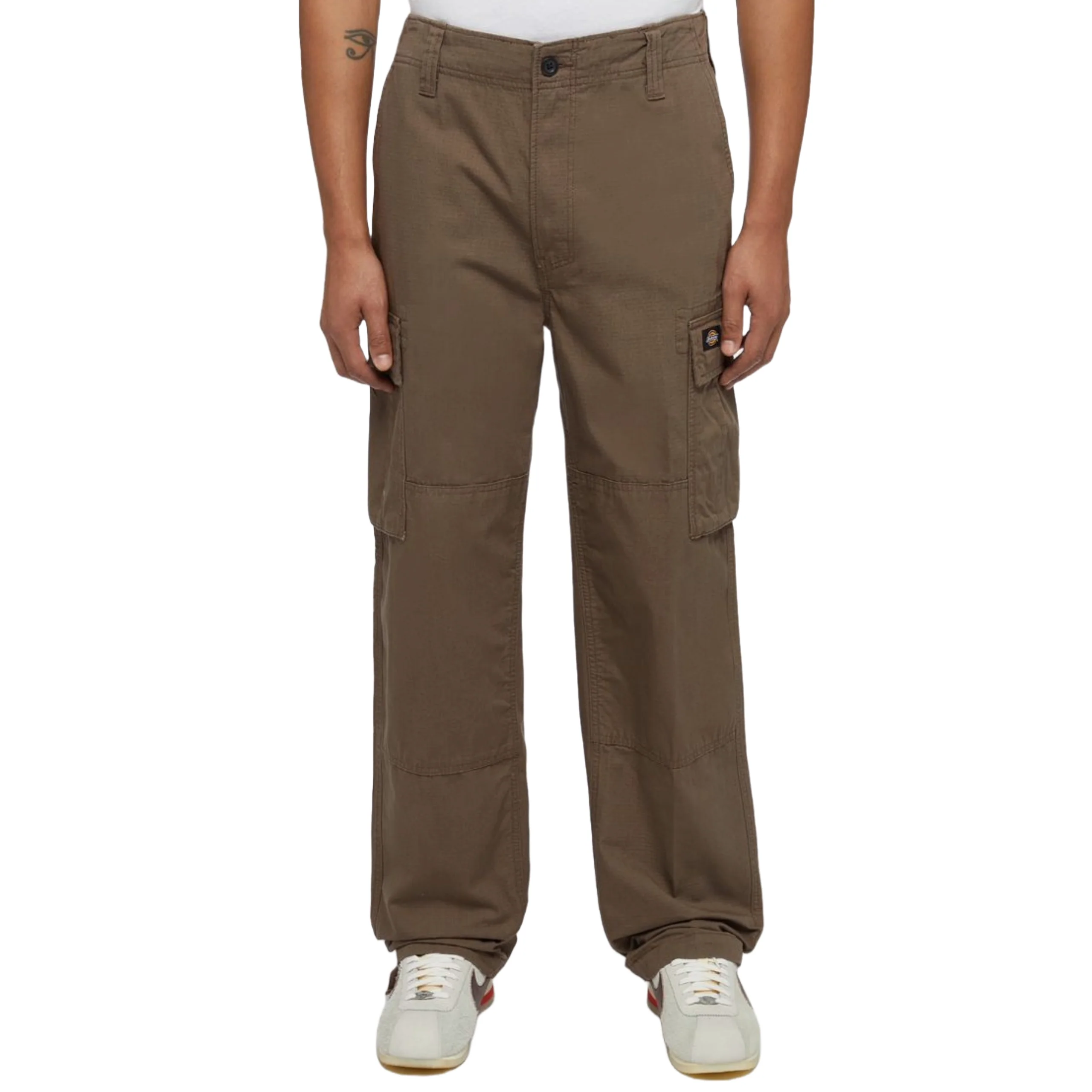 Dickies Eaglebend Cargo Trousers Pant - Mushroom - Image 3