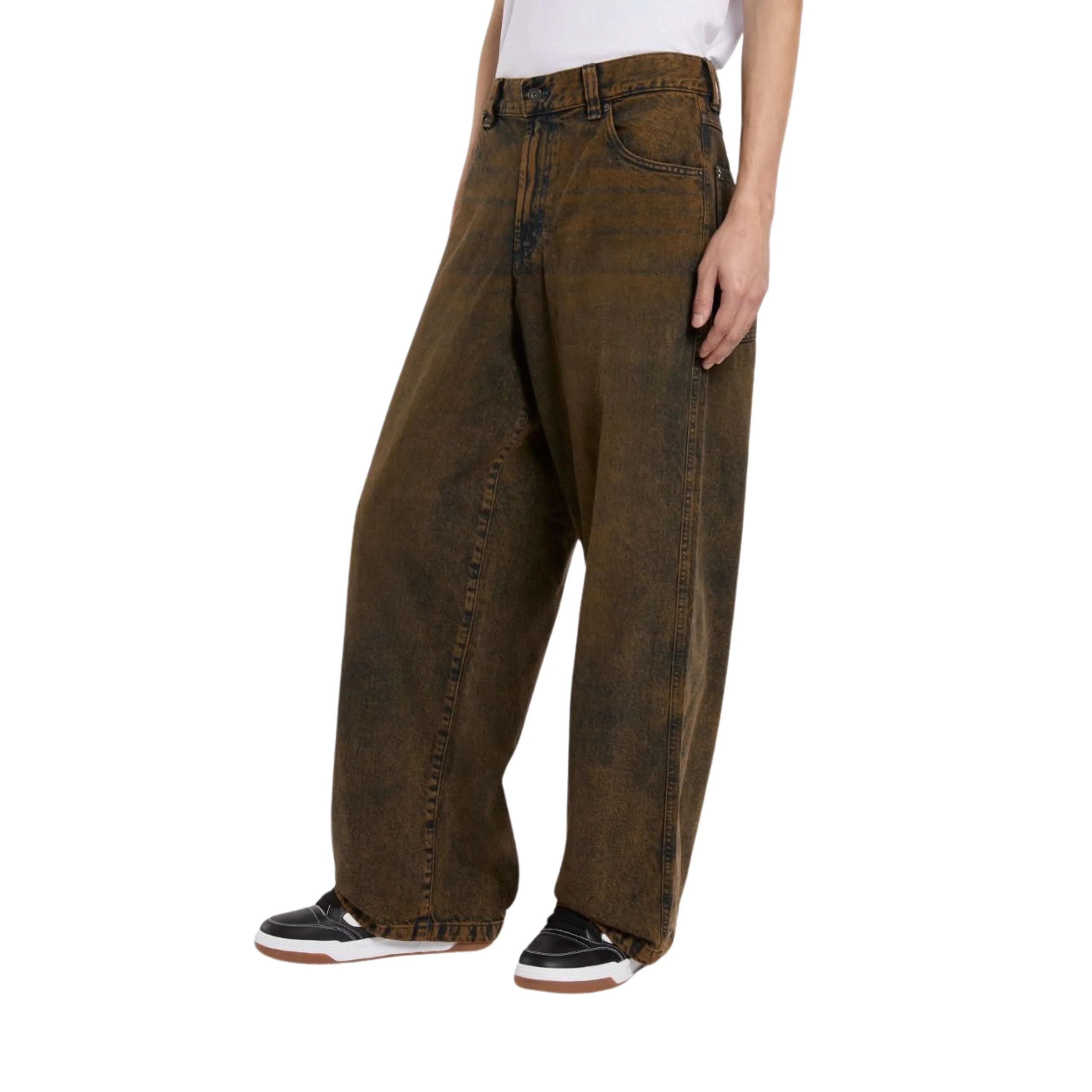 Dickies Loose Wave Denim Baggy Pant - Indigo Brown - Image 5