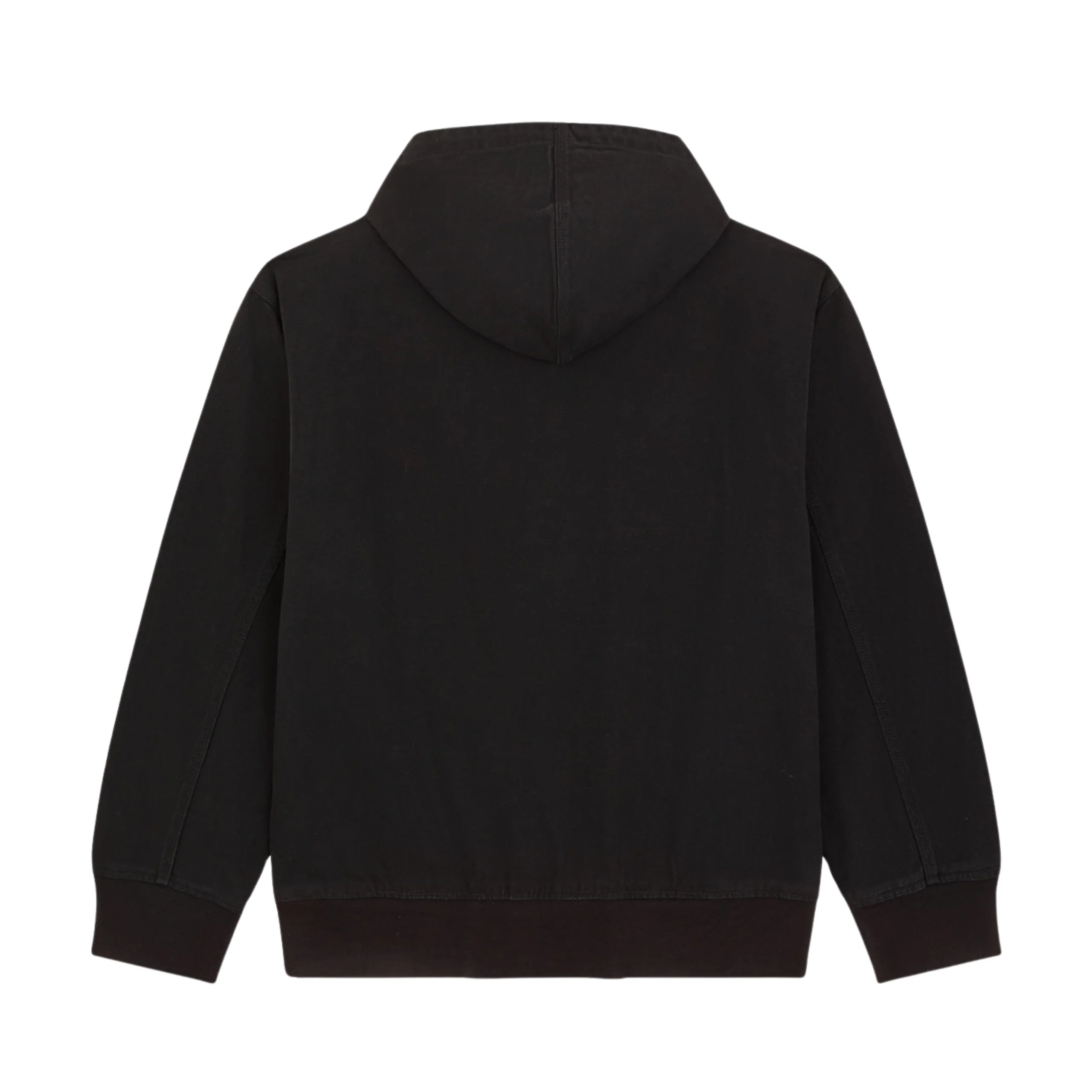 Dickies Unlined Canvas Hooded Bomber Jacket - Black - Image 2