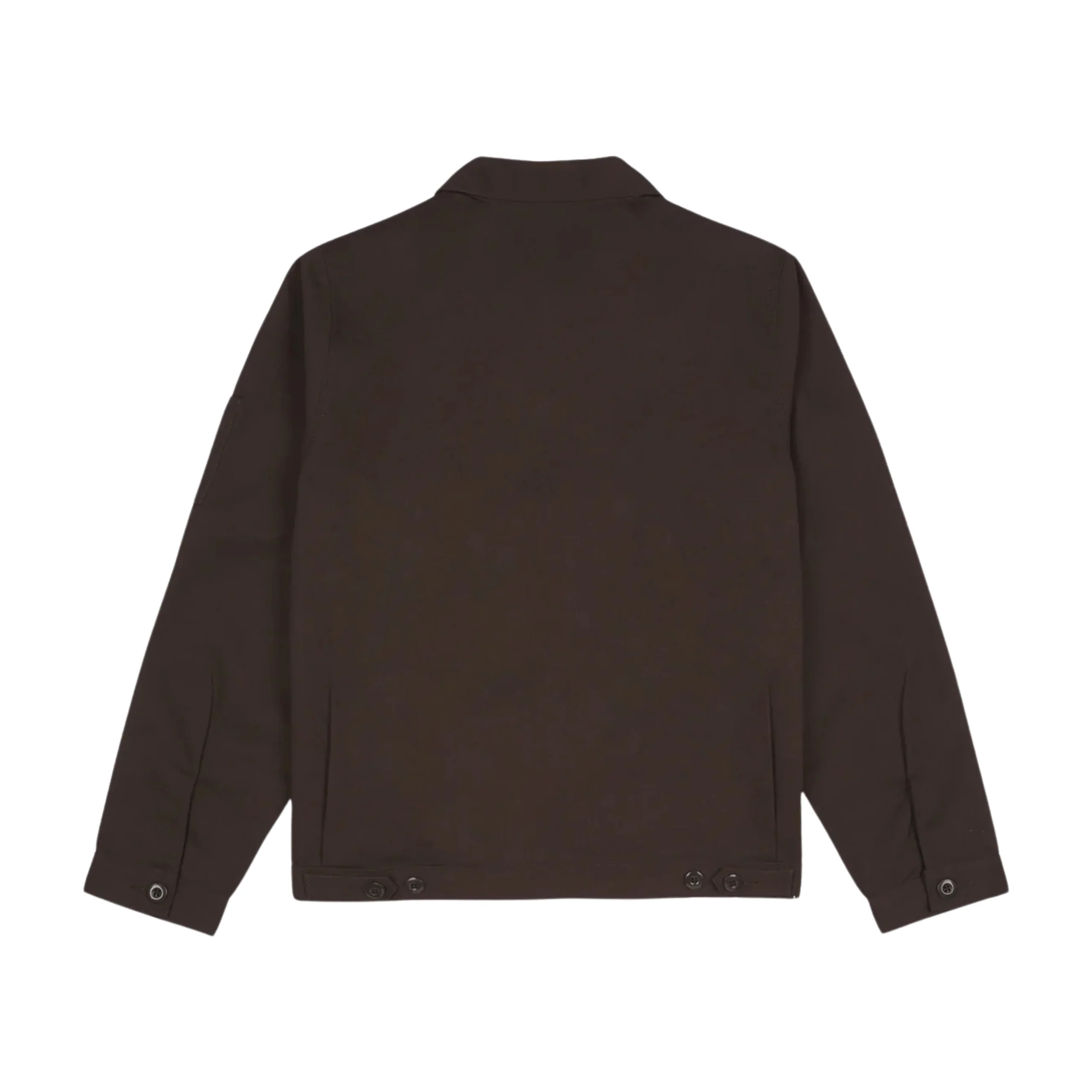 Dickies Unlined Eisenhower Coat Jacket - Dark Brown - Image 2