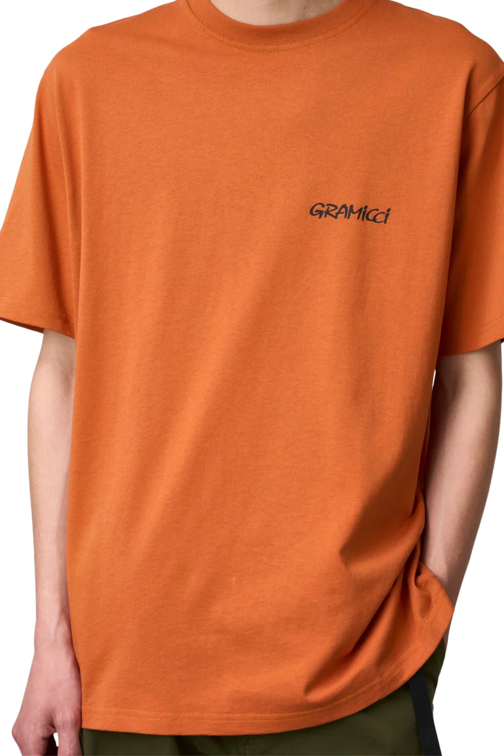 Gramicci Ice Axe T-Shirt - Burnt Orange - Image 2