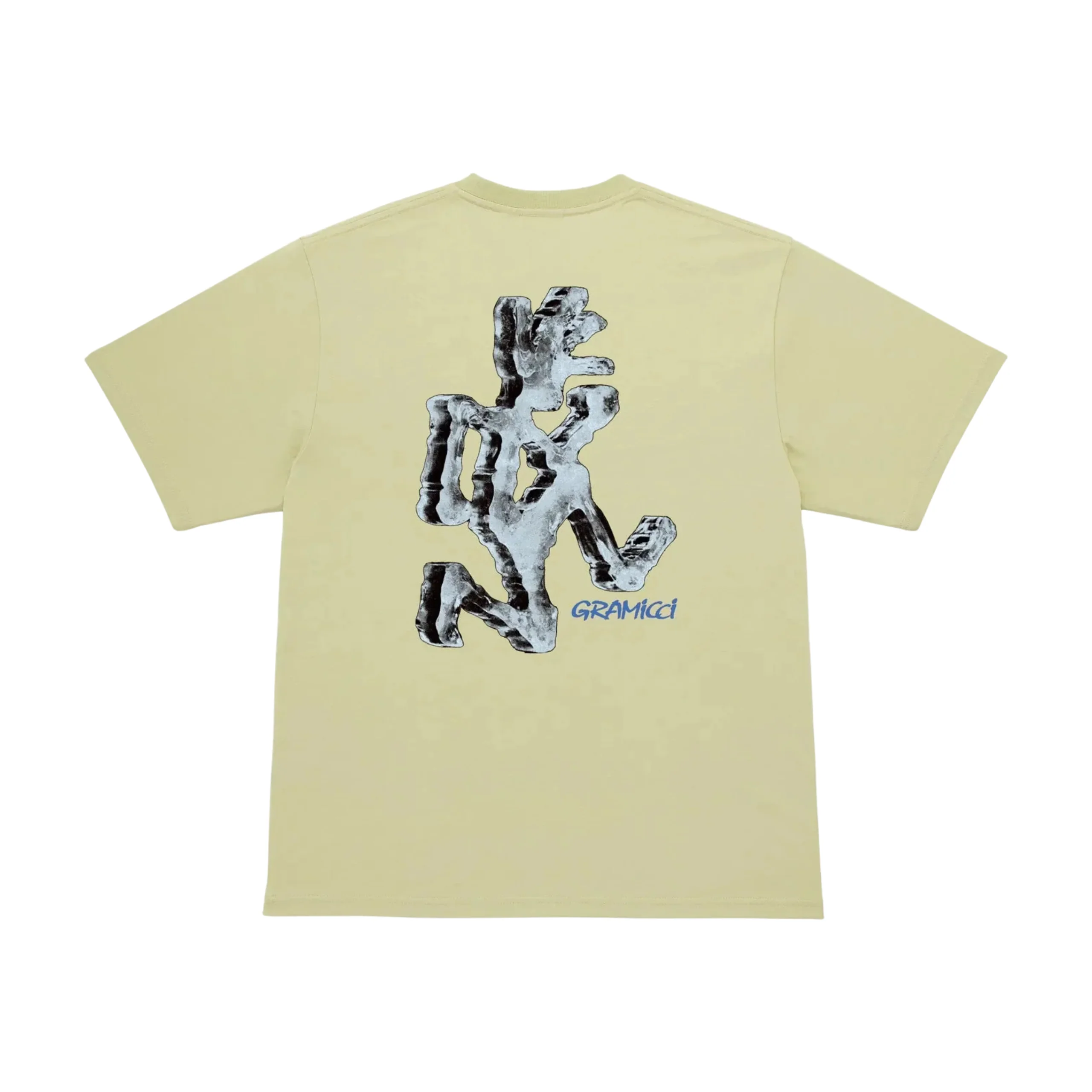 Gramicci Ice Sculpture T-Shirt - Lime - Image 2