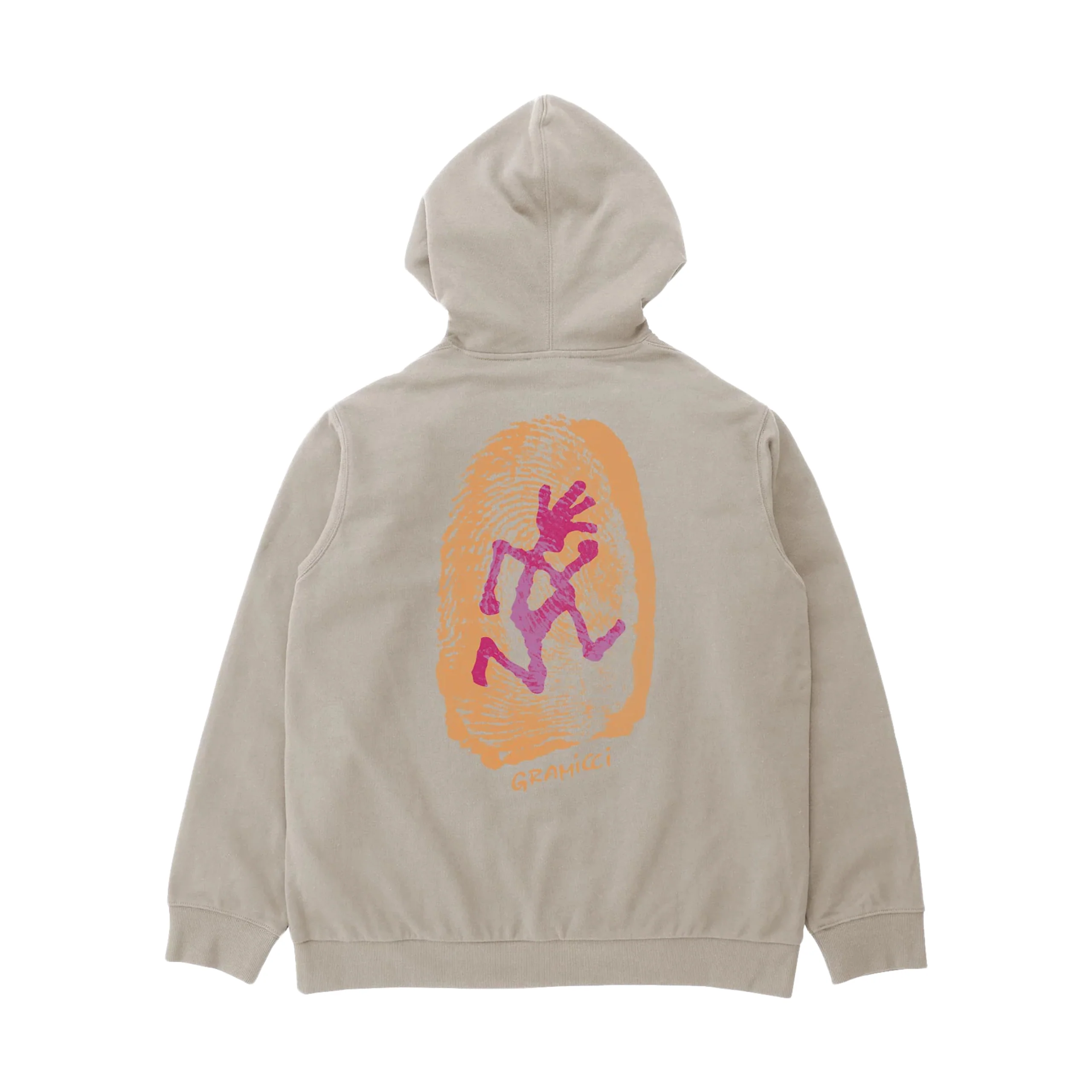 Gramicci Thumbprint Hooded Sweatshirt - Sand Pigment - Image 2