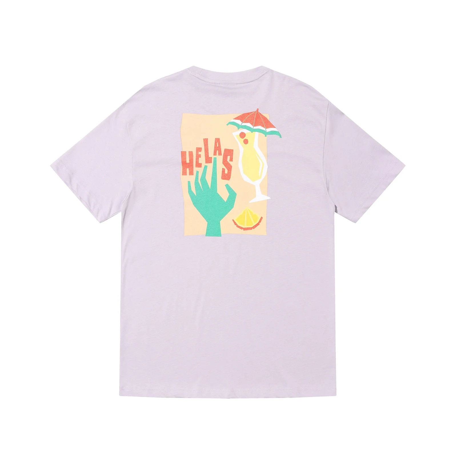 Helas Cocktail T-Shirt - Lilac - Image 2