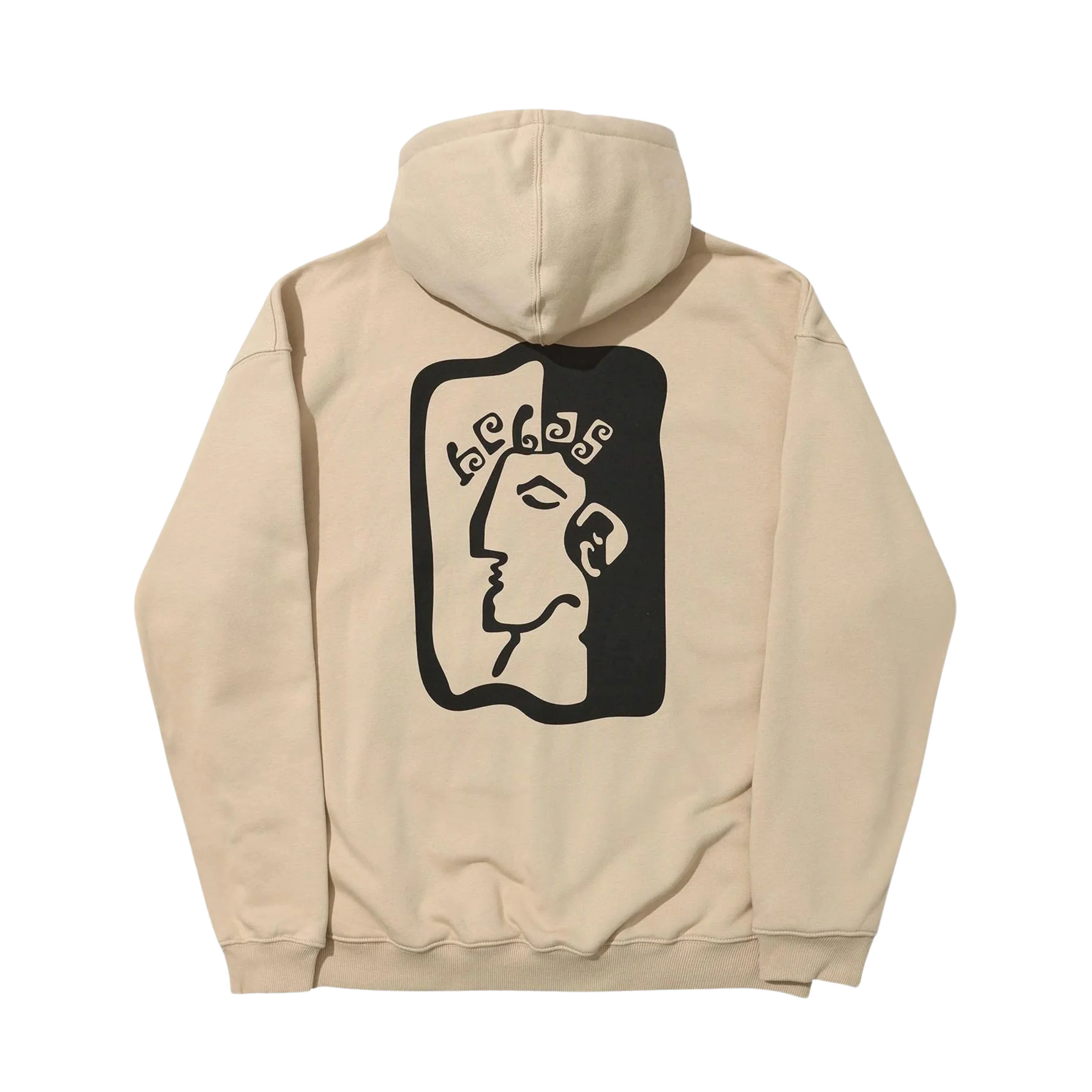 Helas Dieu Grec Hoodie - Light Beige - Image 2