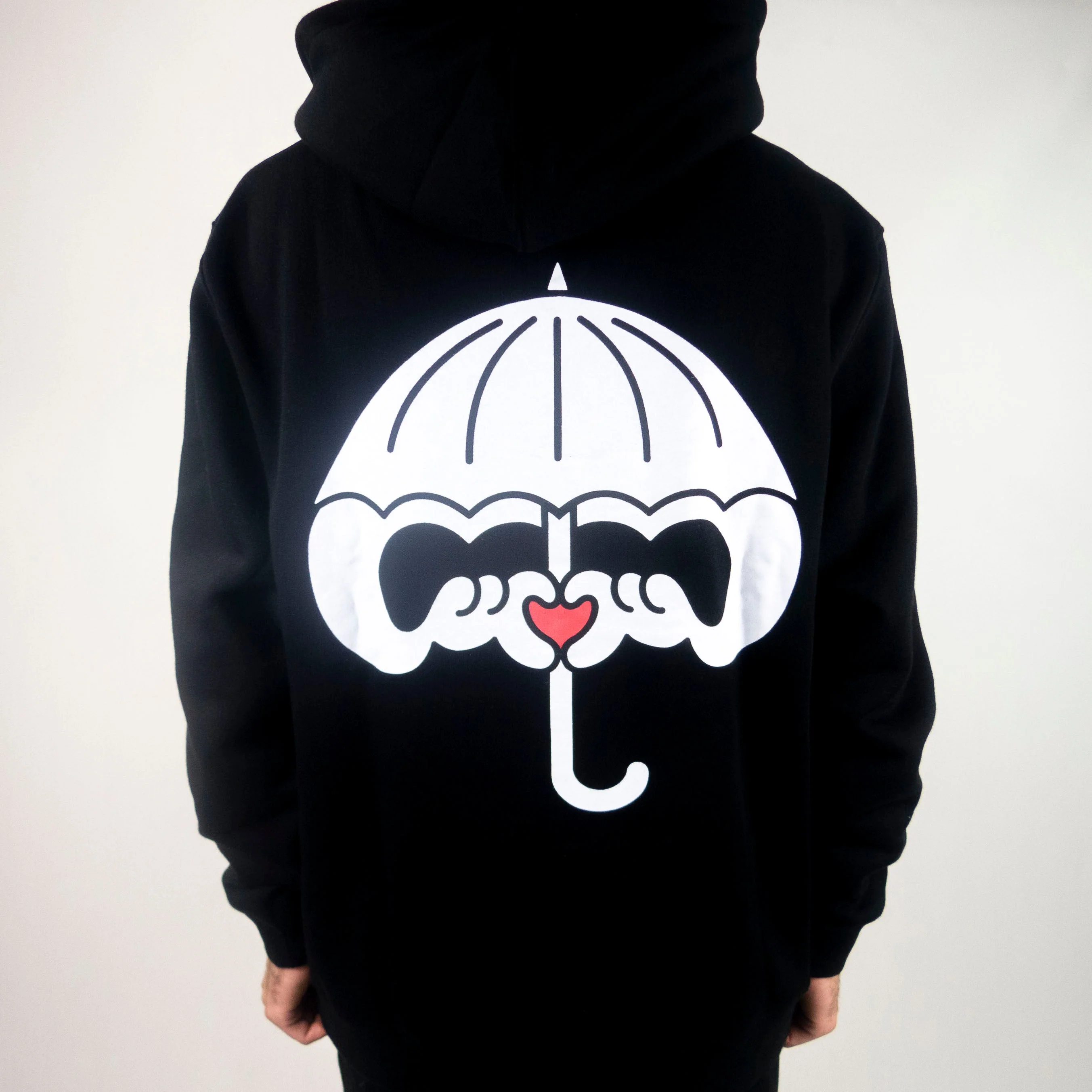 Helas Luvu Hoodie - Black - Image 5
