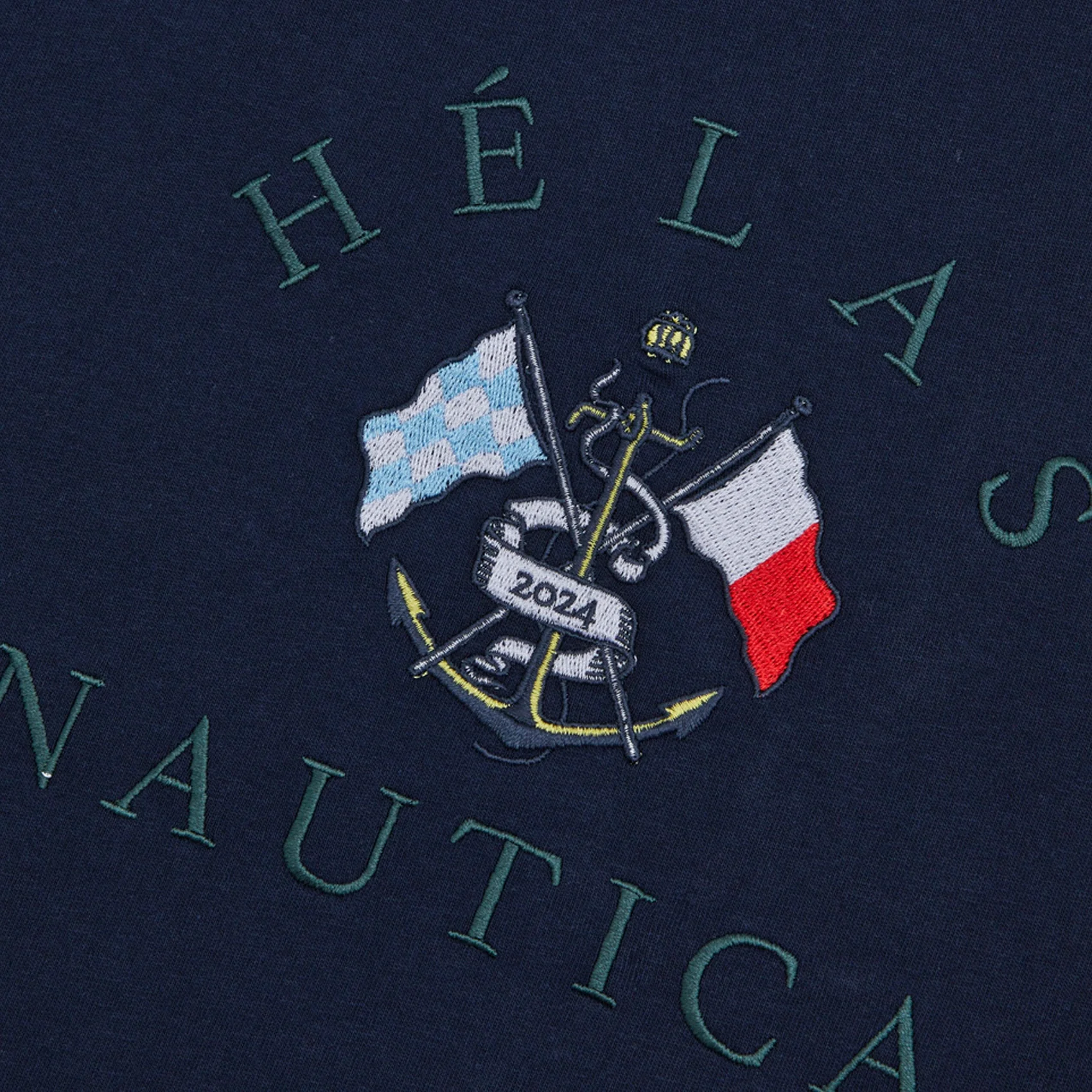 Helas x Nautica T-Shirt - Navy - Image 3