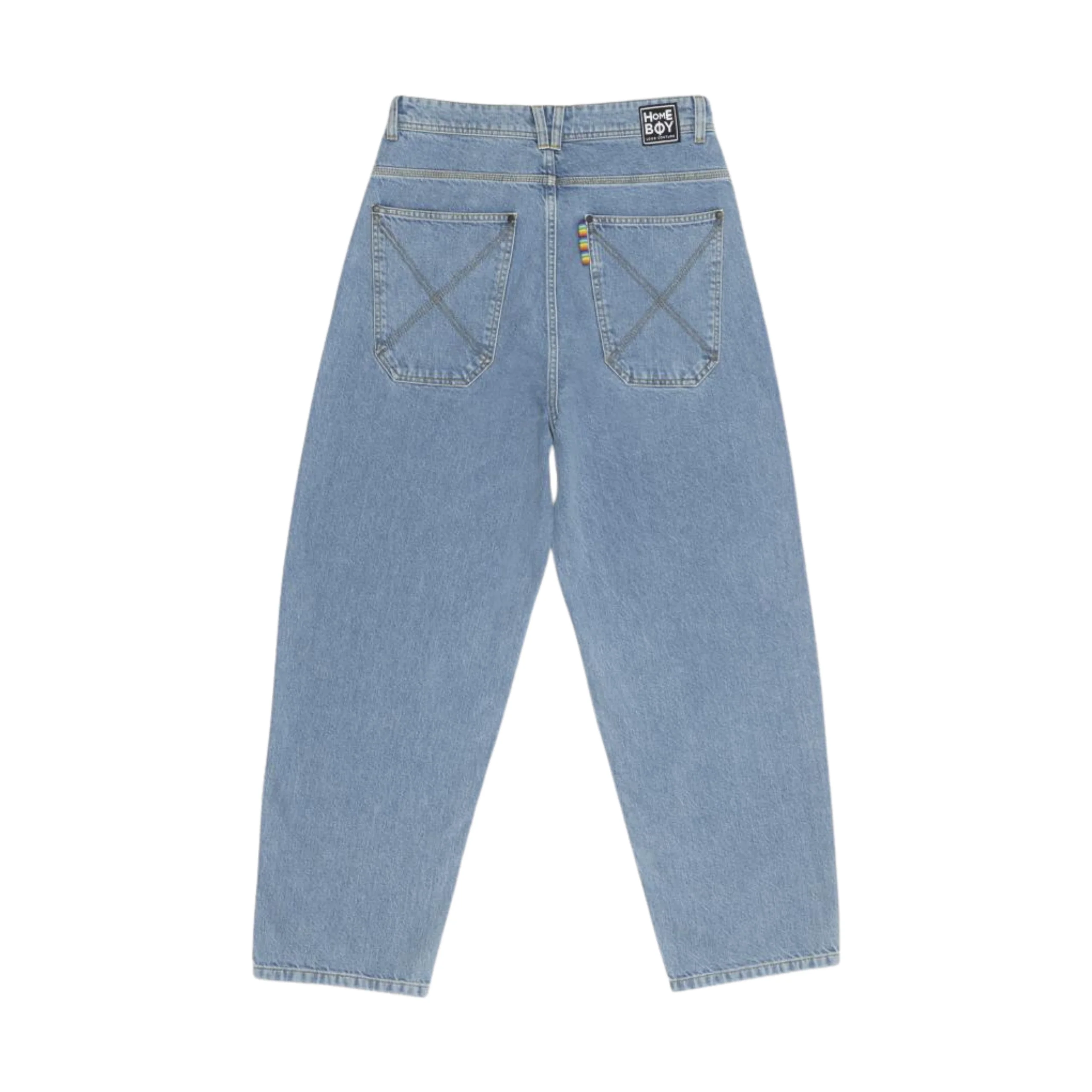 Homeboy X-TRA Baggy Denim Pants Jeans - Moon - Image 2