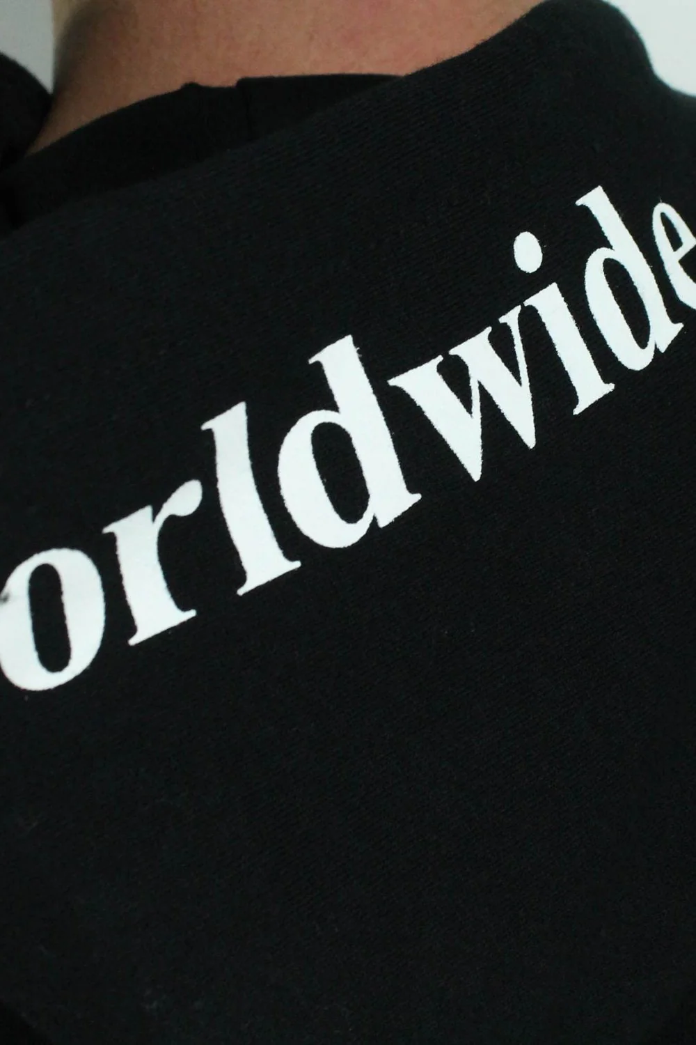 HUF Box Logo Pullover Hooded Sweatshirt - Black - Image 3