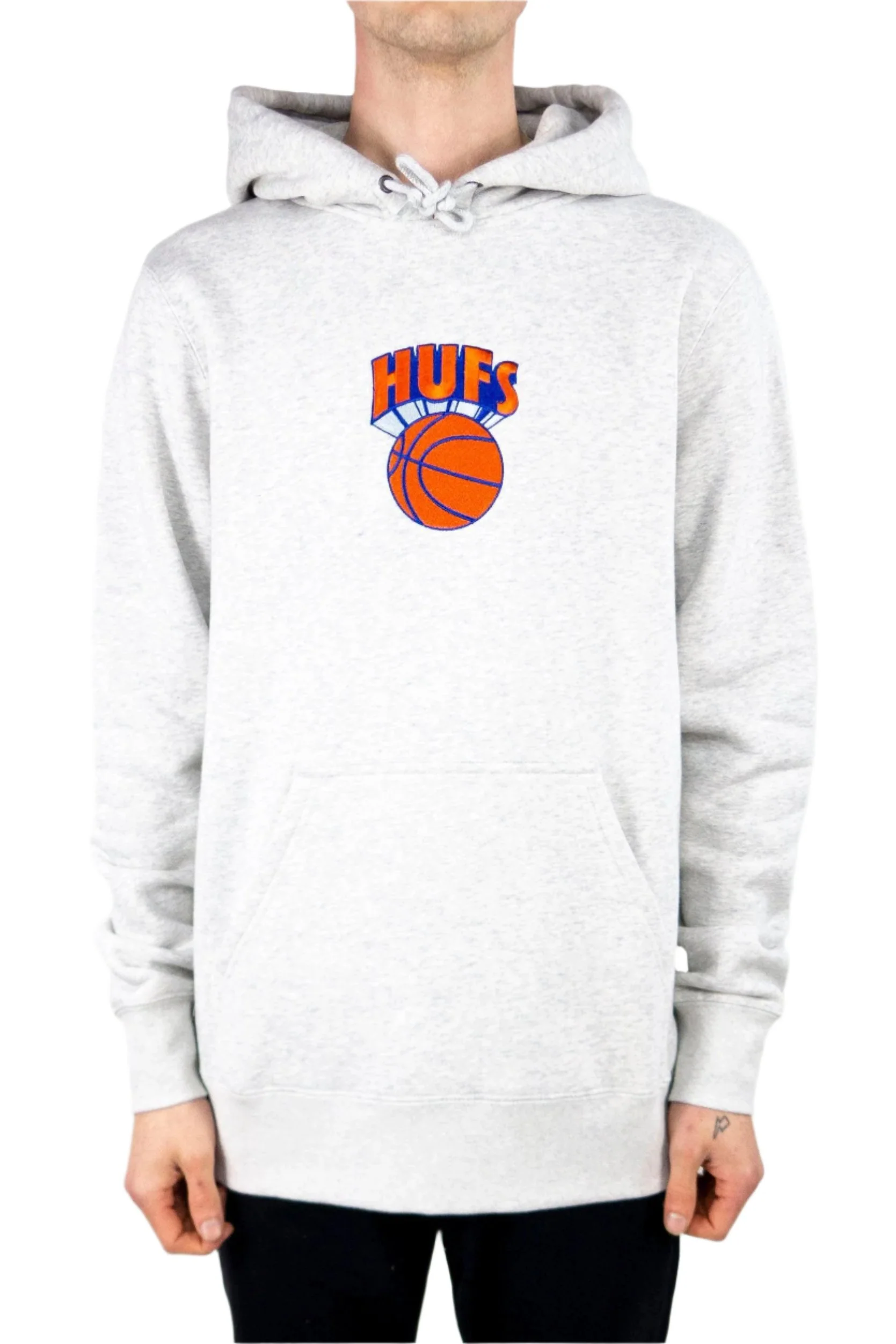 HUF Eastern Hoodie - Grey Heather