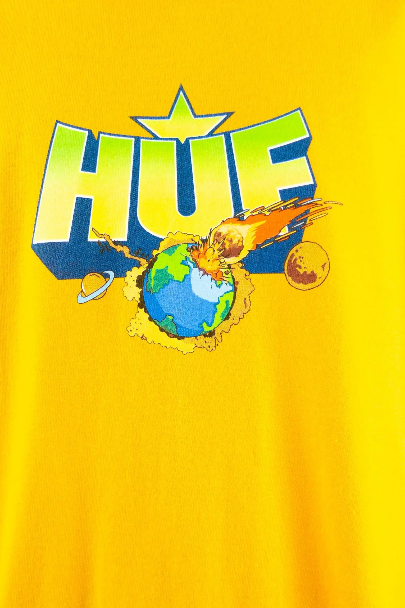 HUF Hufadelic T-Shirt - Gold - Image 4