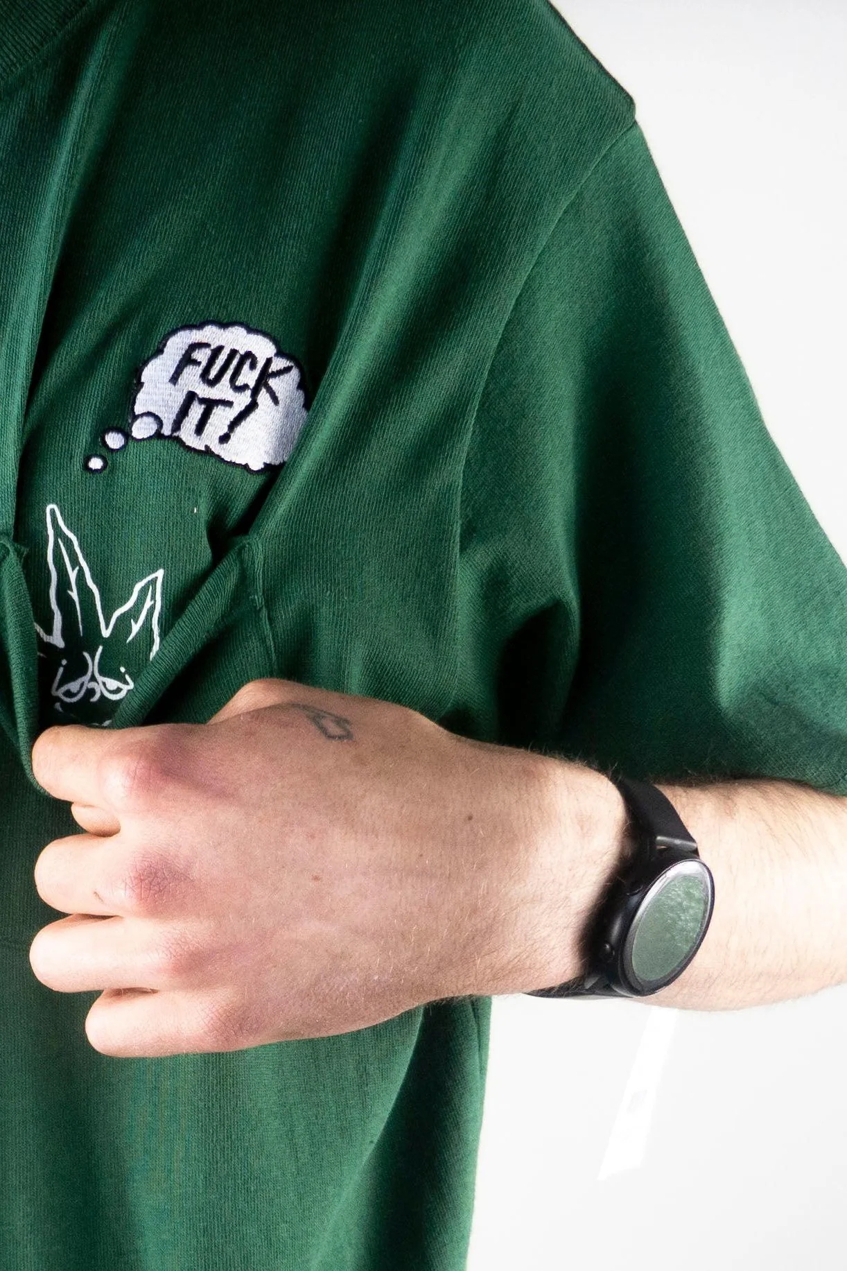 HUF In The Pocket T-Shirt - Forest Green - Image 4