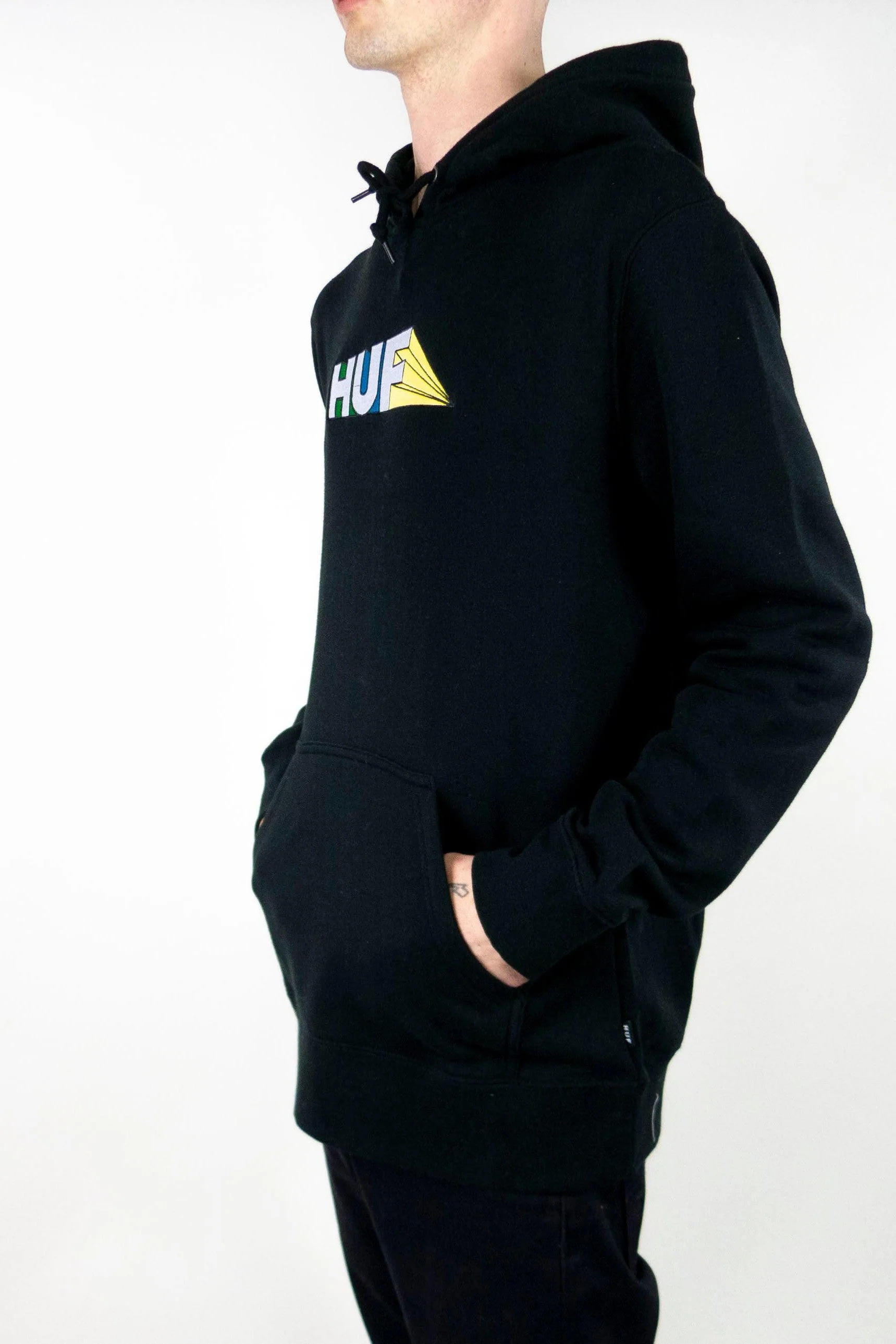 HUF Spectrum Hoodie - Black - Image 3