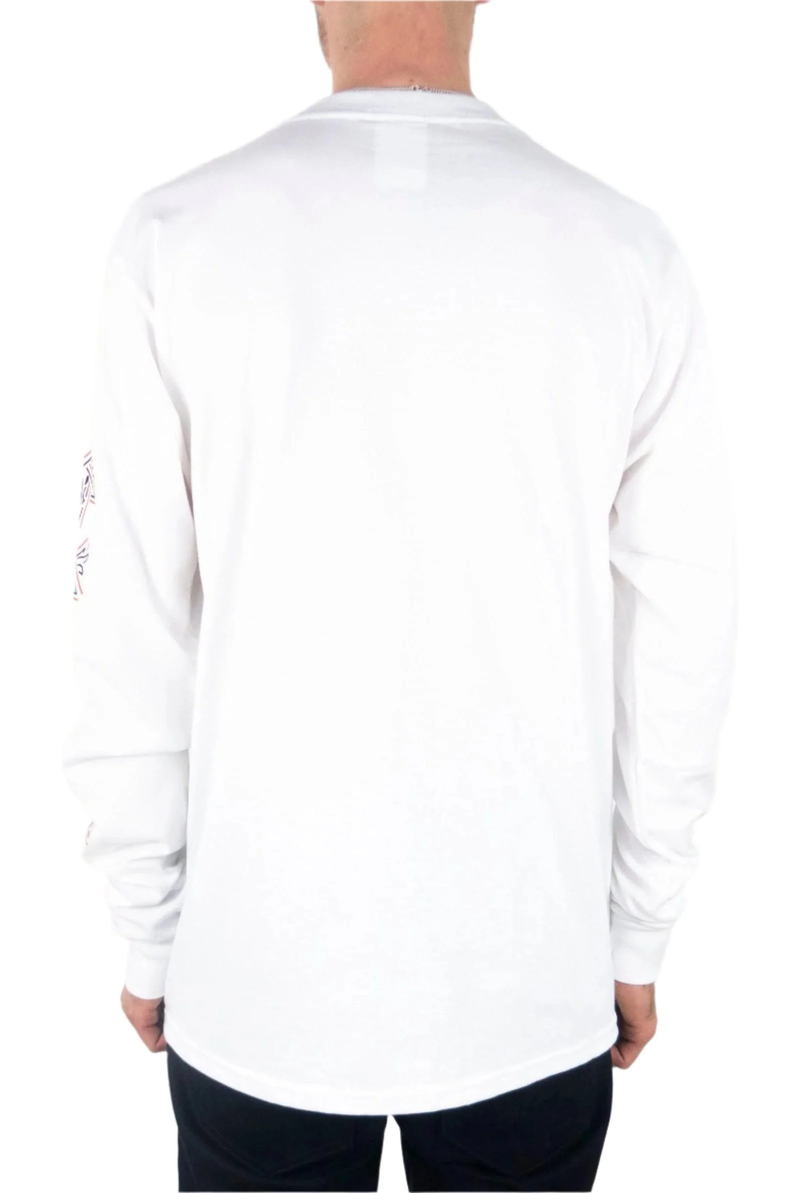 HUF x Thrasher Monteray Long Sleeve T-Shirt - White - Image 2
