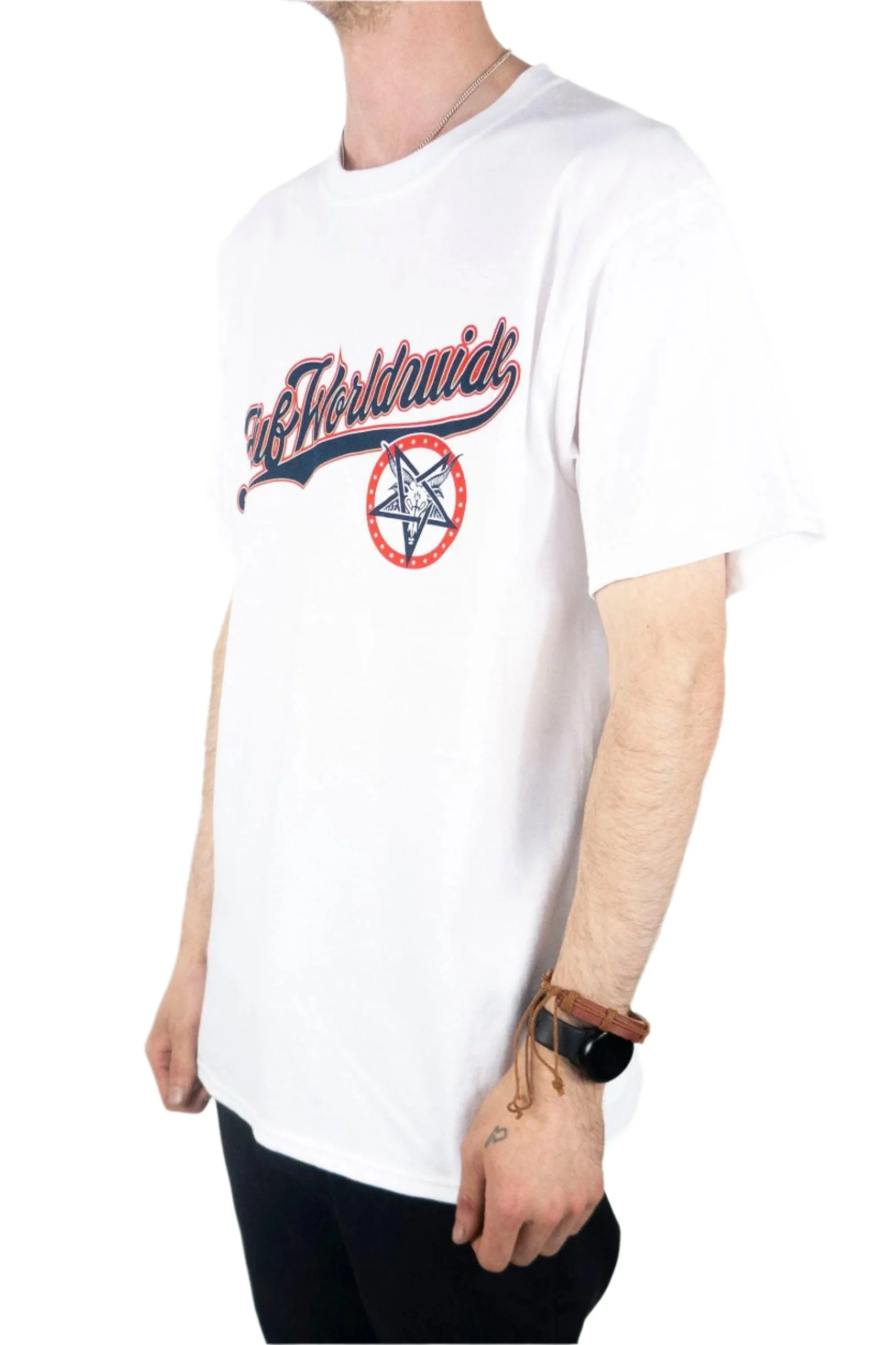 HUF x Thrasher Portola T-Shirt - White - Image 3