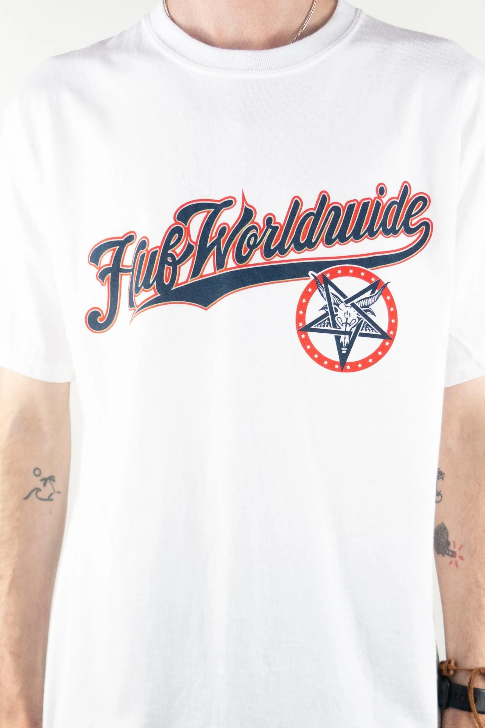 HUF x Thrasher Portola T-Shirt - White - Image 4