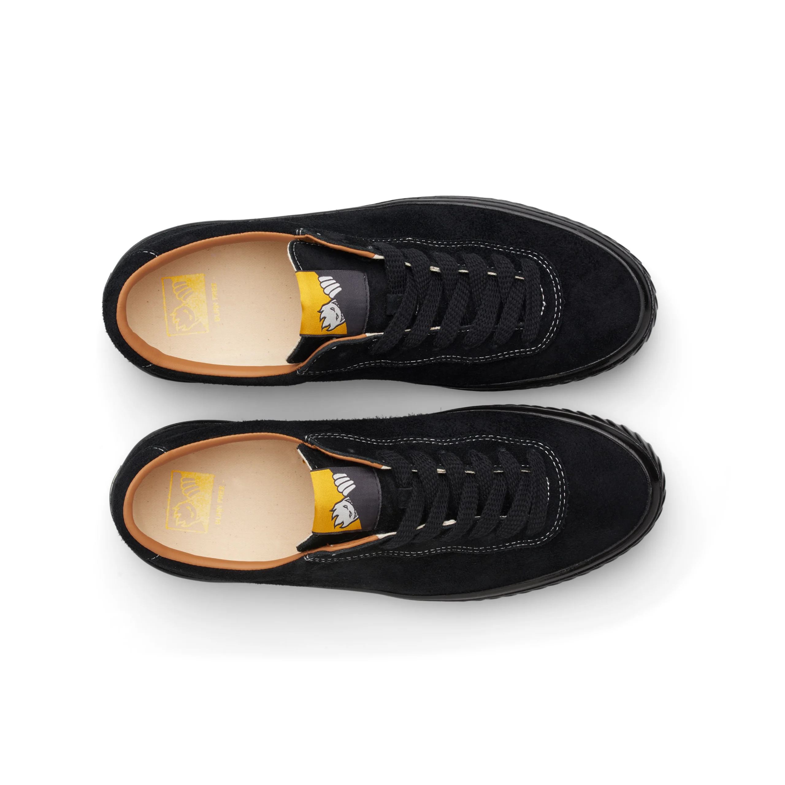 Last Resort AB x Spitfire VM001 Suede Low Shoes - Black / Black - Image 3
