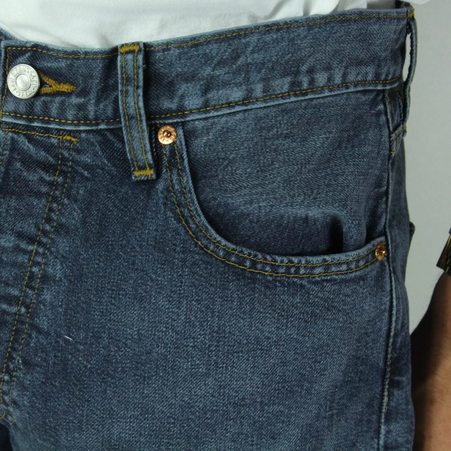 Levi's® Skate 501 Straight Pant - Blue (004) - Image 3