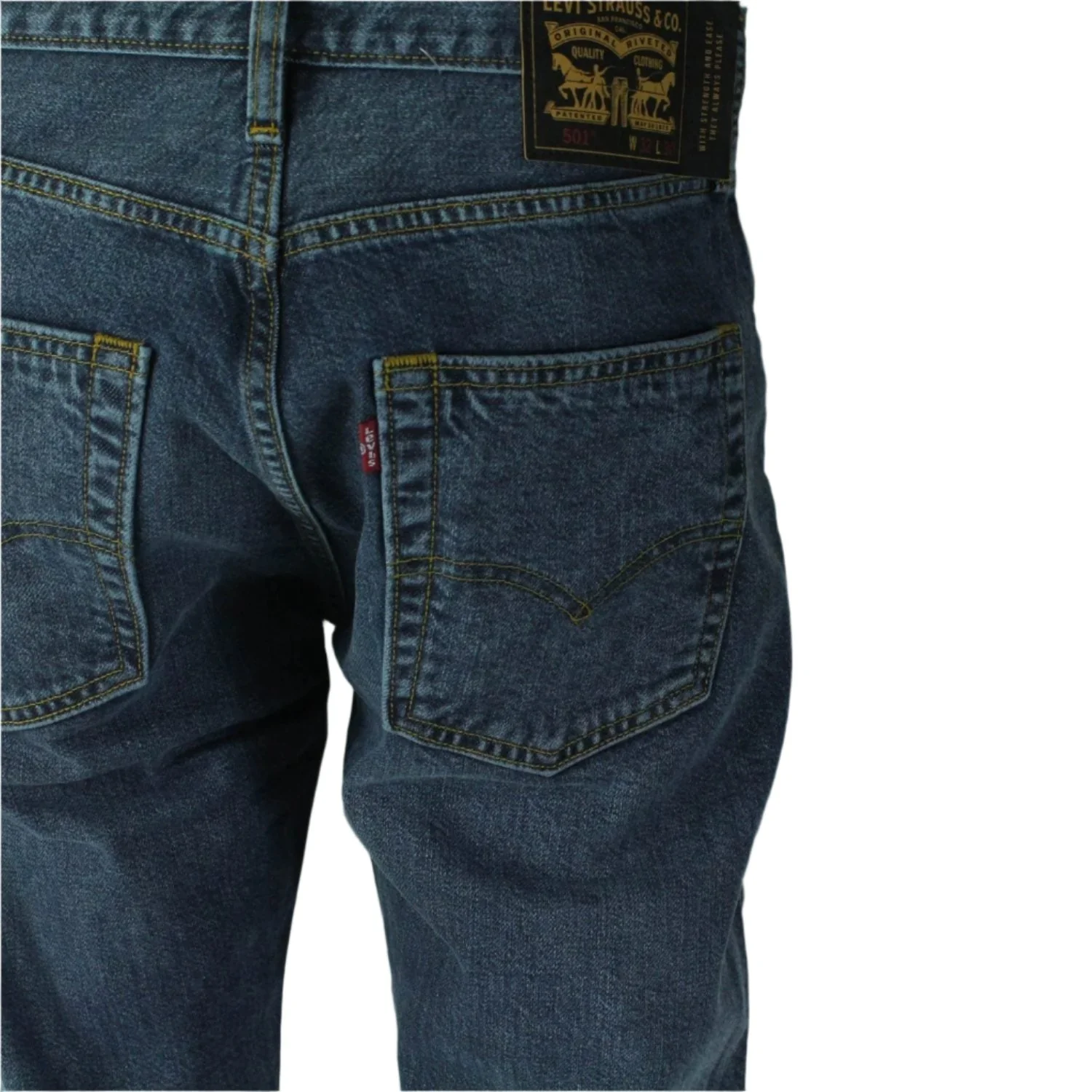 Levi's® Skate 501 Straight Pant - Blue (004) - Image 6