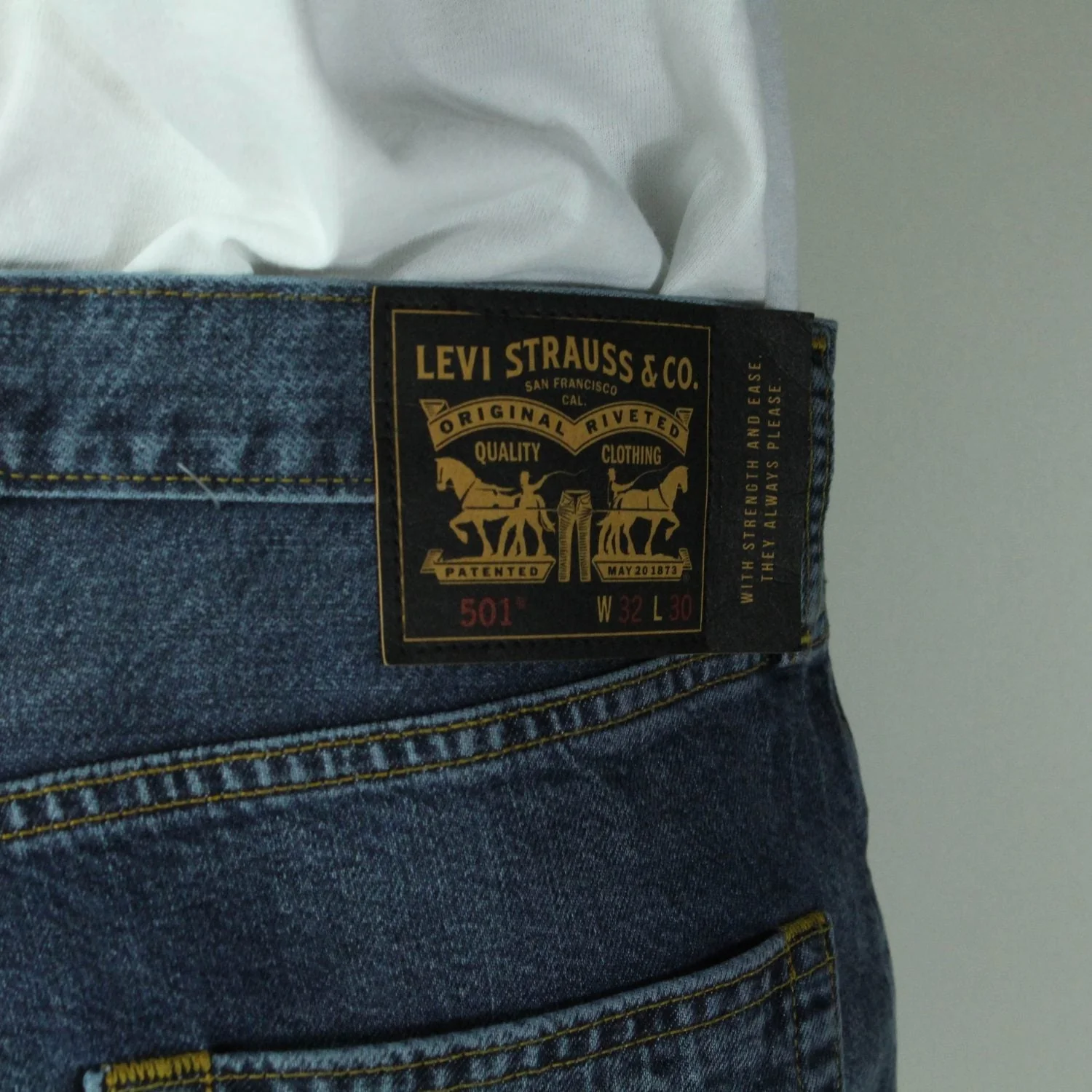 Levi's® Skate 501 Straight Pant - Blue (004) - Image 9