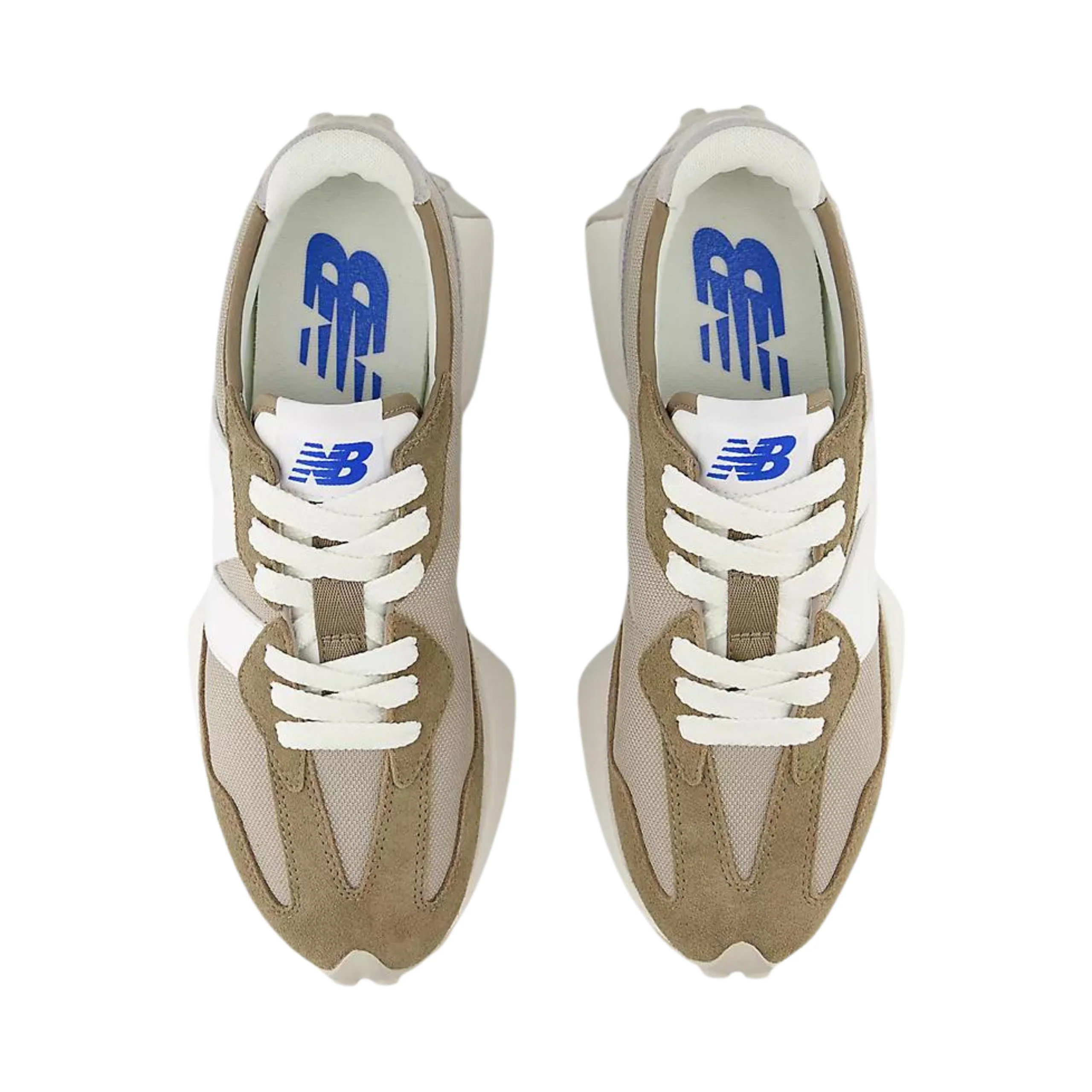 New Balance 327 Shoes - Mushroom / Light Mushroom (U327CH) - Image 3