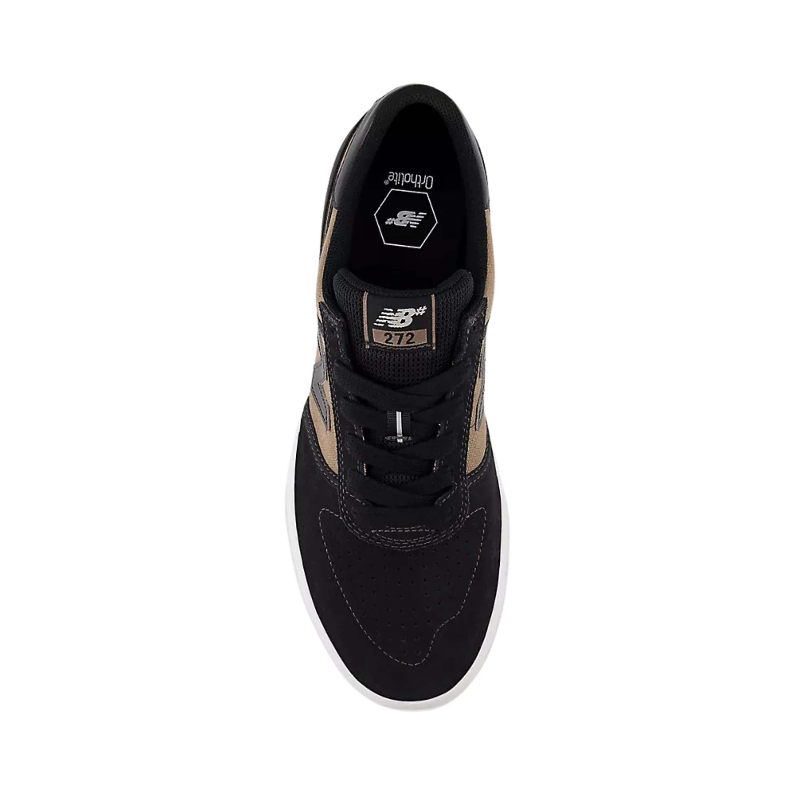 New Balance Numeric 272 Shoes - Black / Mushroom (NM272TTO) - Image 3