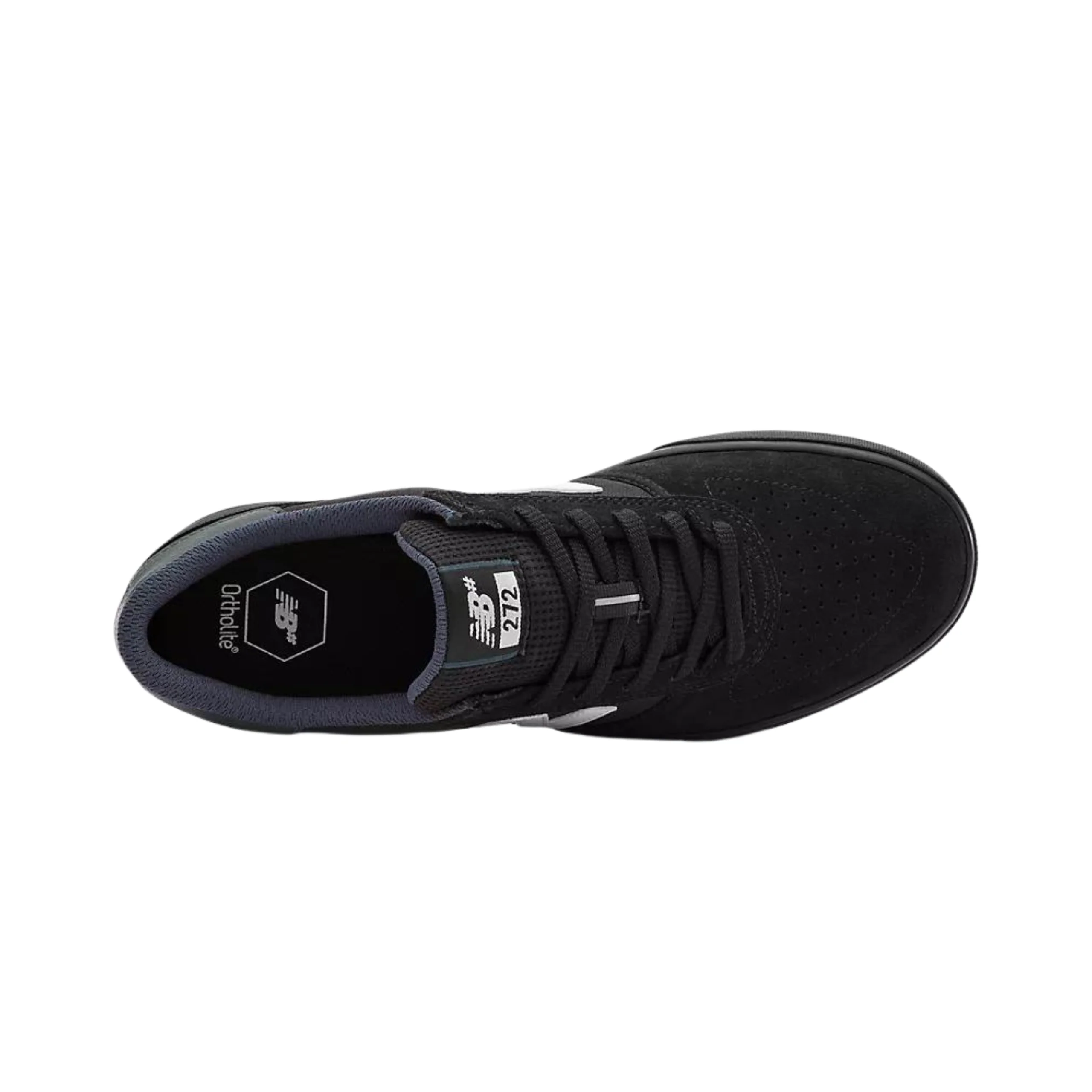 New Balance Numeric 272 Shoes - Black / White (NM272BLK) - Image 3