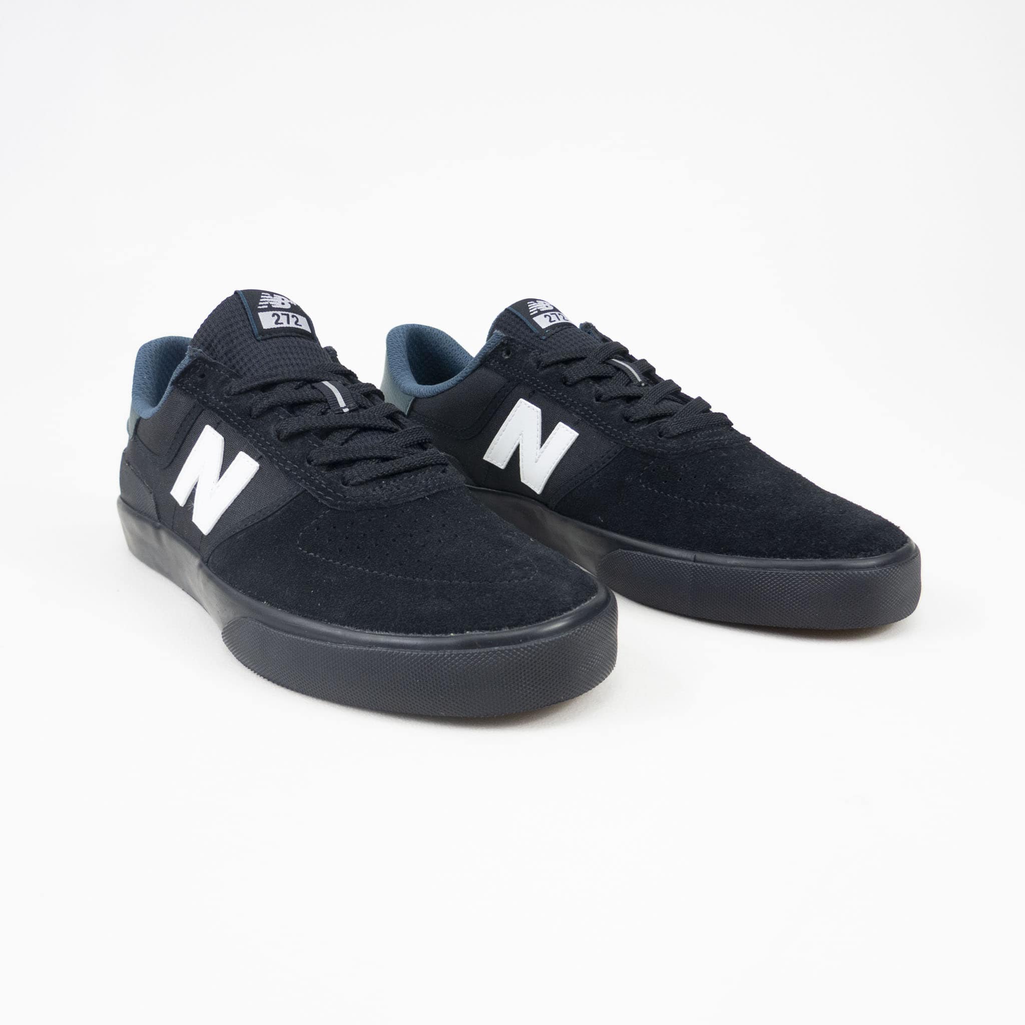 New Balance Numeric 272 Shoes - Black / White (NM272BLK) - Image 4