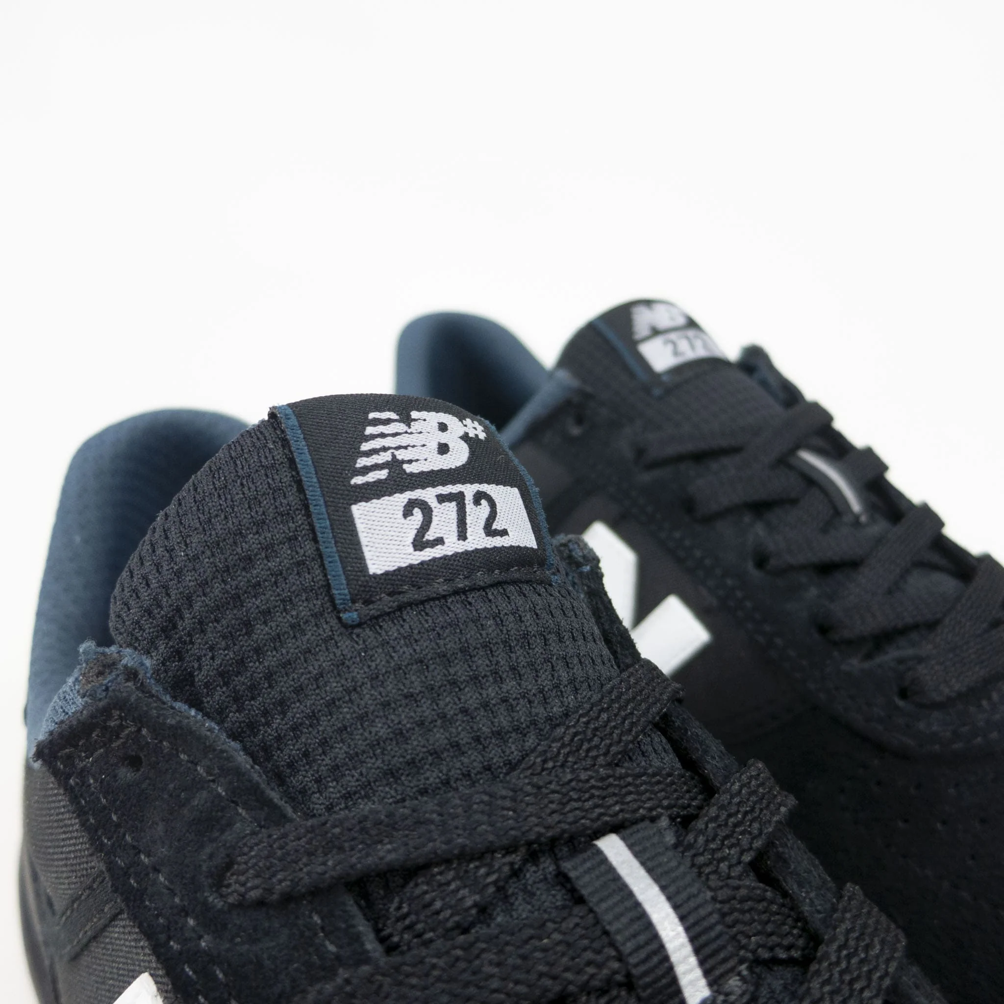 New Balance Numeric 272 Shoes - Black / White (NM272BLK) - Image 5