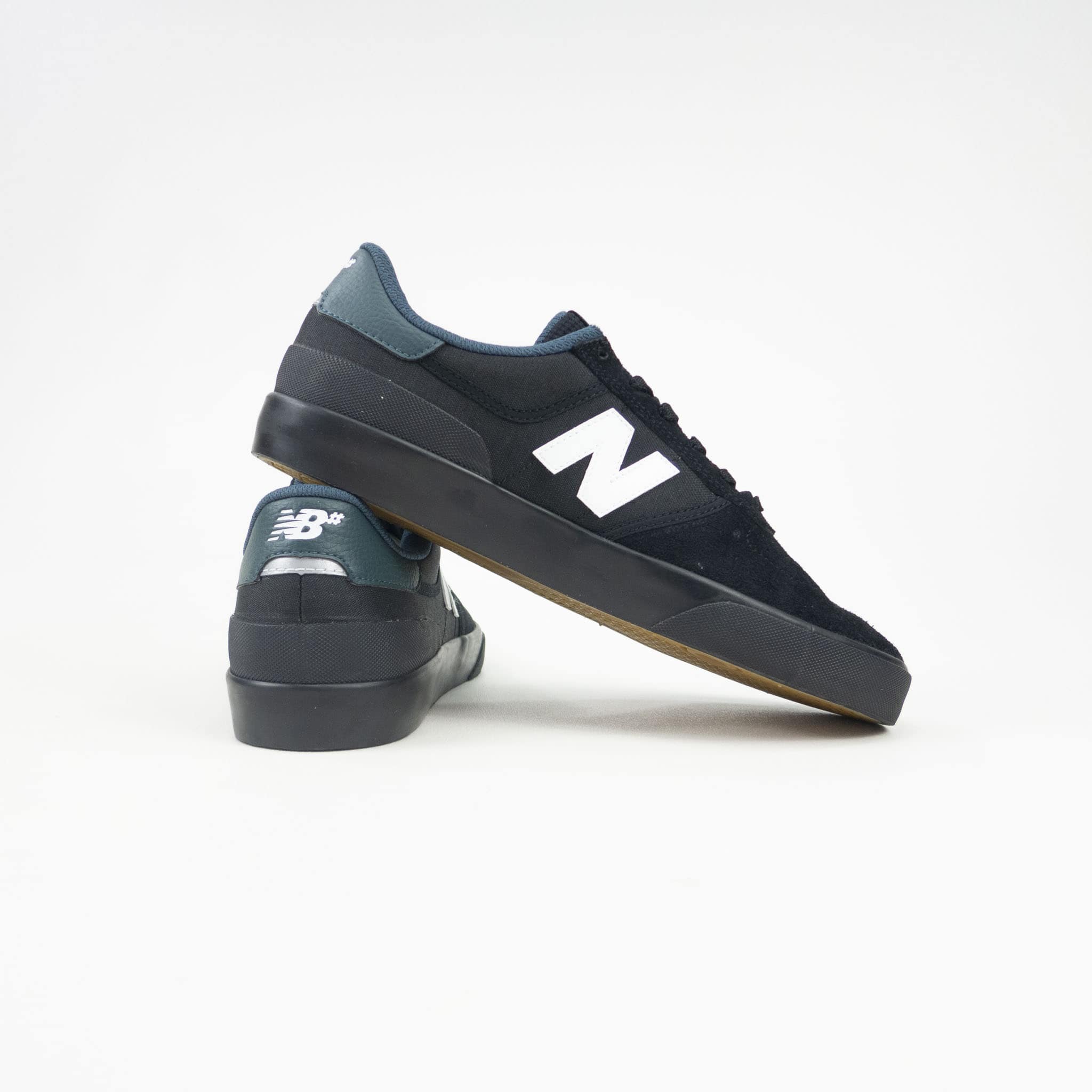 New Balance Numeric 272 Shoes - Black / White (NM272BLK) - Image 7
