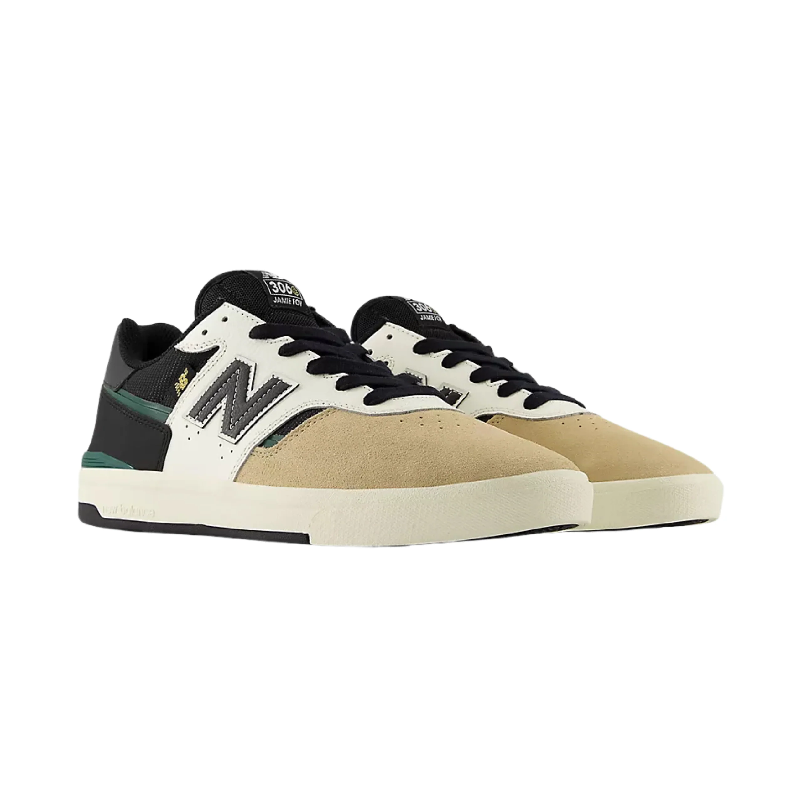 New Balance Numeric 306 Jamie Foy Cup Shoes - Incense / Black (UN306CBB) - Image 2