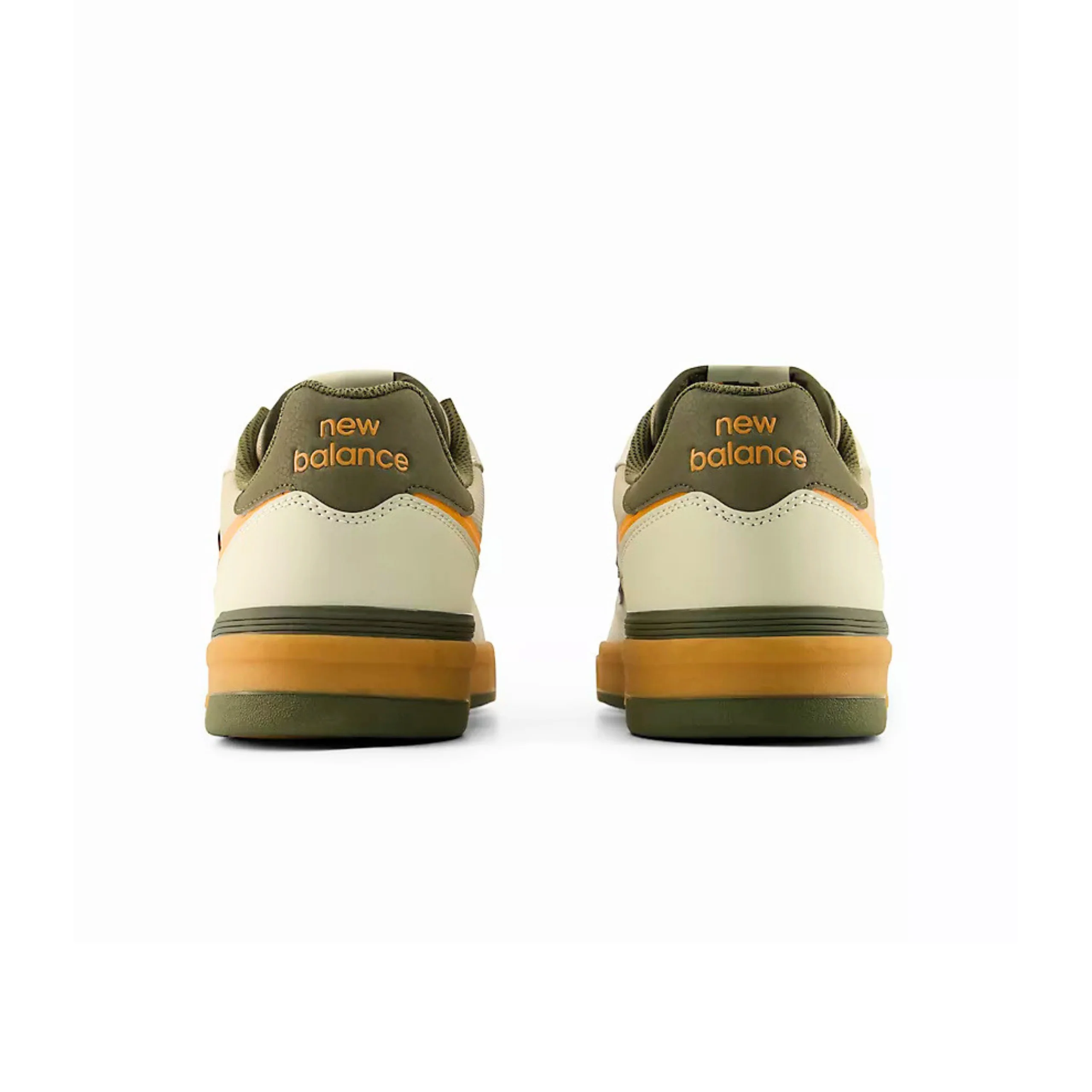New Balance Numeric 306 Jamie Foy Cup Shoes - Timberwolf / Dark Moss (UN306CBM) - Image 4