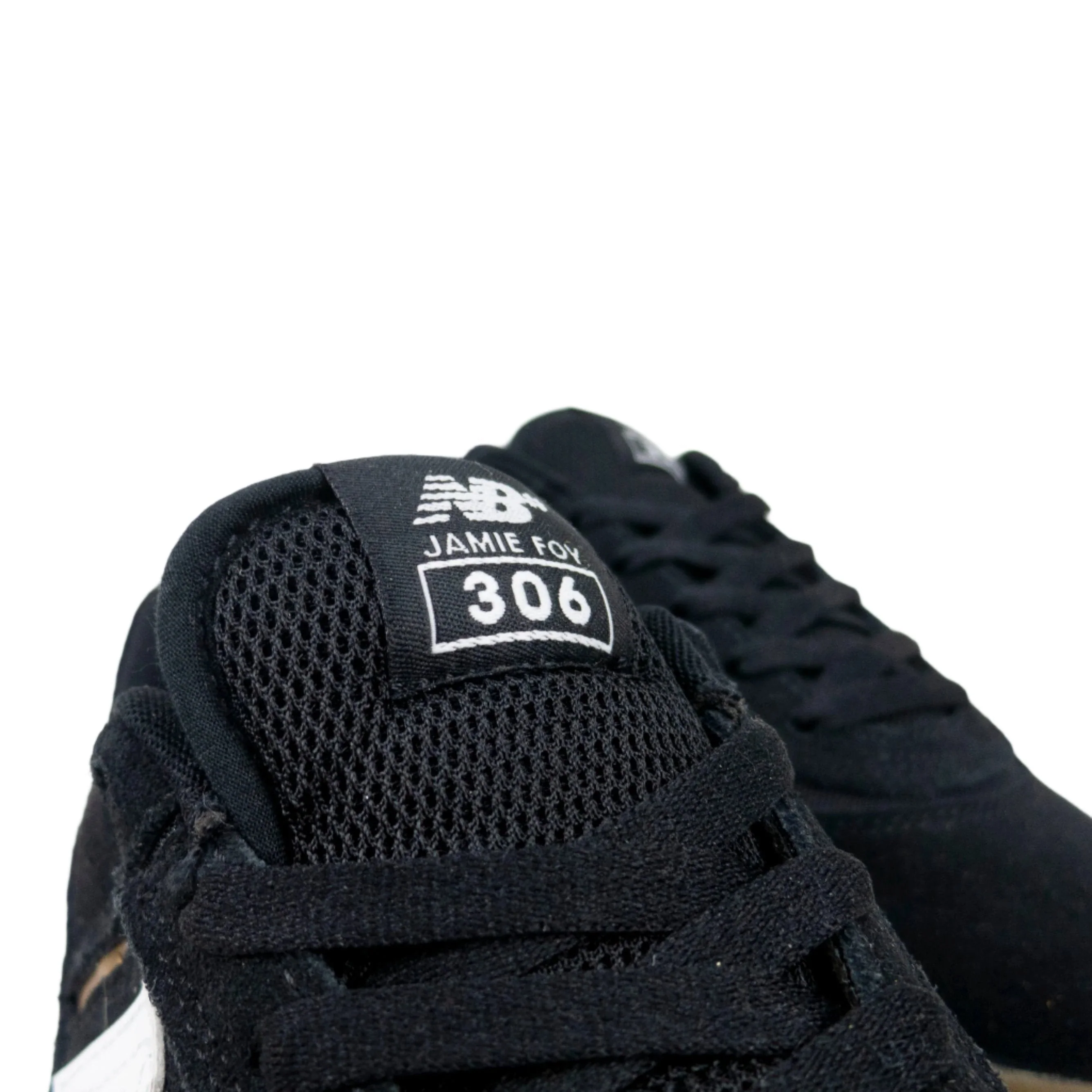 New Balance Numeric 306 Jamie Foy Shoes - Black / Gum (NM306BGM) - Image 4