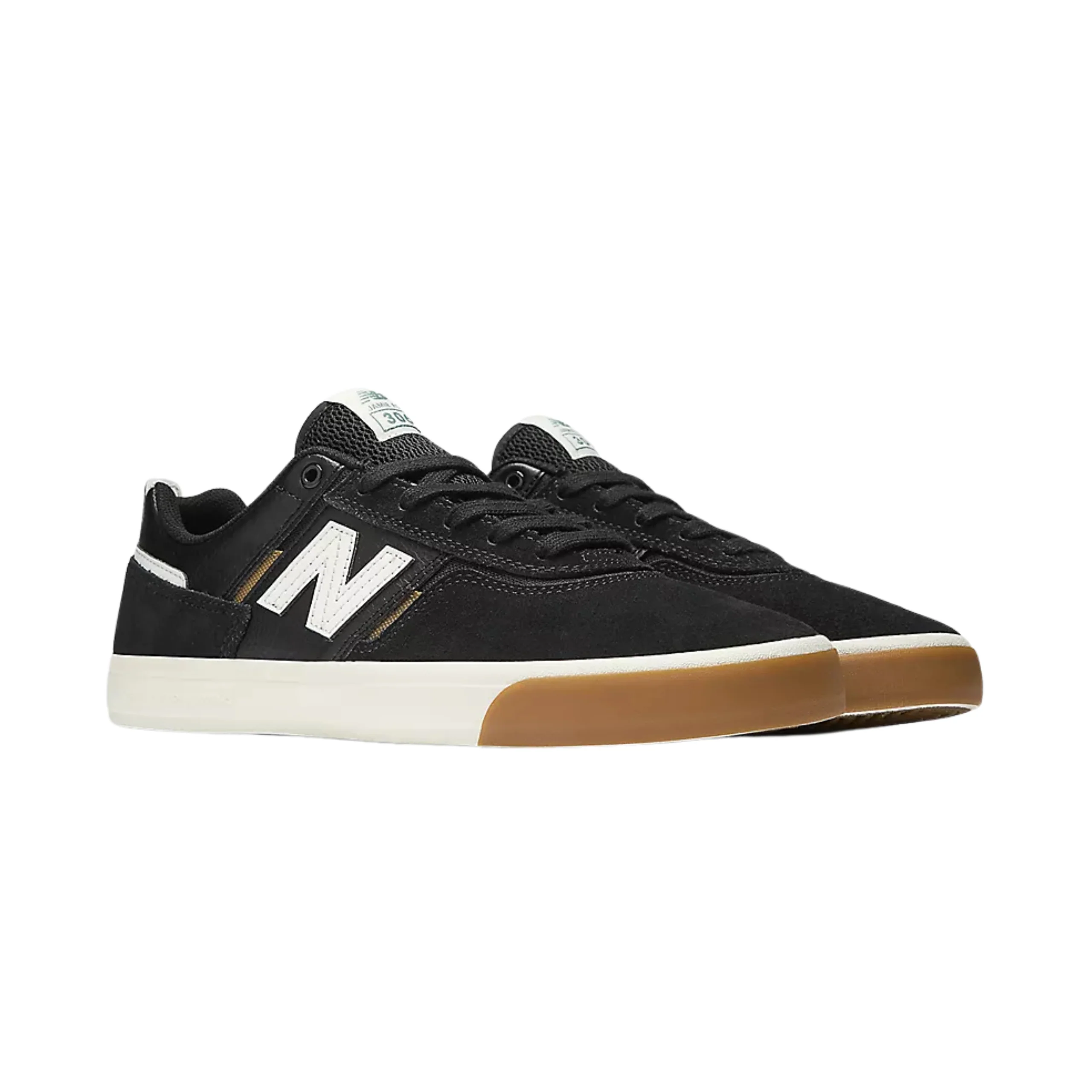 New Balance Numeric 306 Jamie Foy Shoes - Black / Sea Salt (NM306BGT) - Image 2