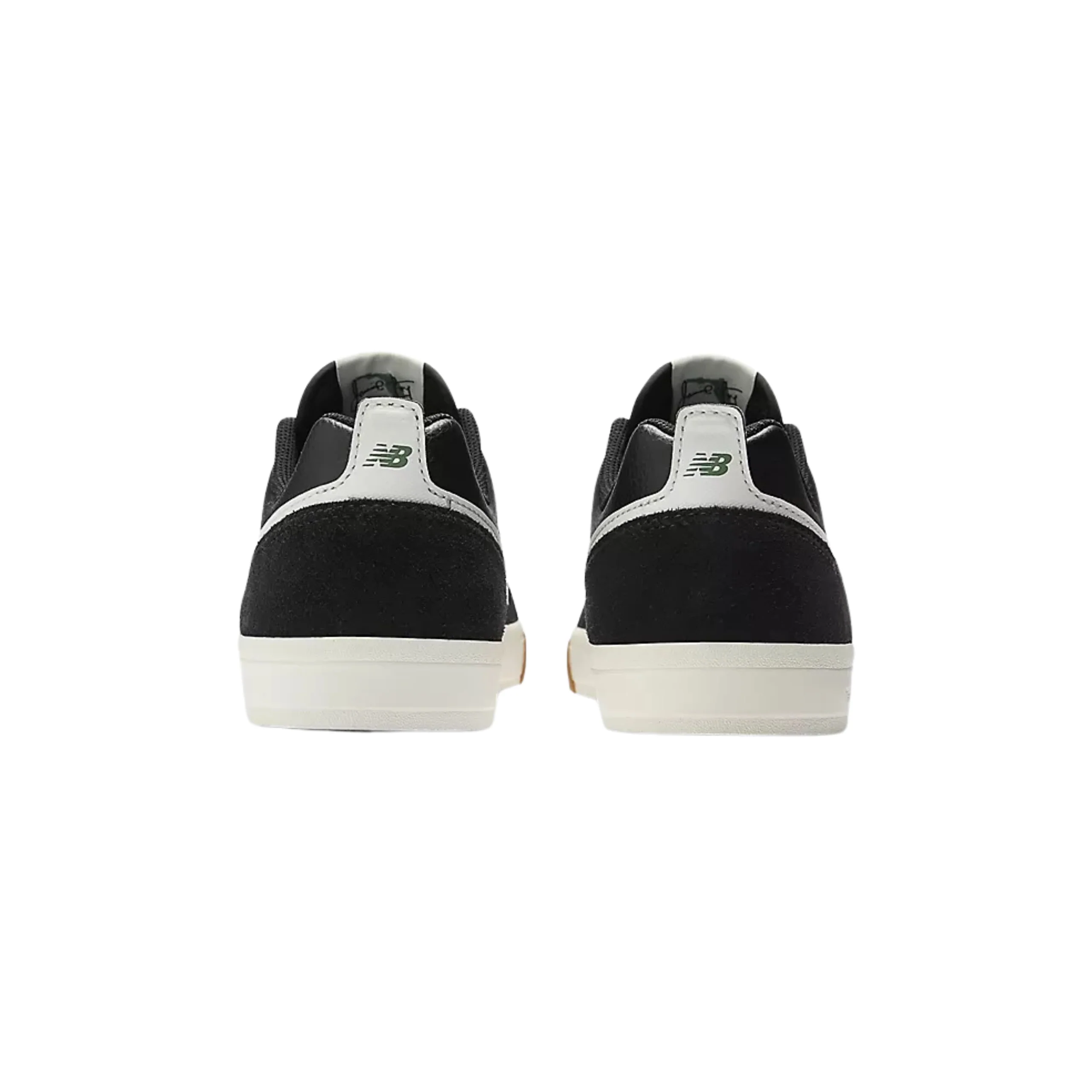 New Balance Numeric 306 Jamie Foy Shoes - Black / Sea Salt (NM306BGT) - Image 4