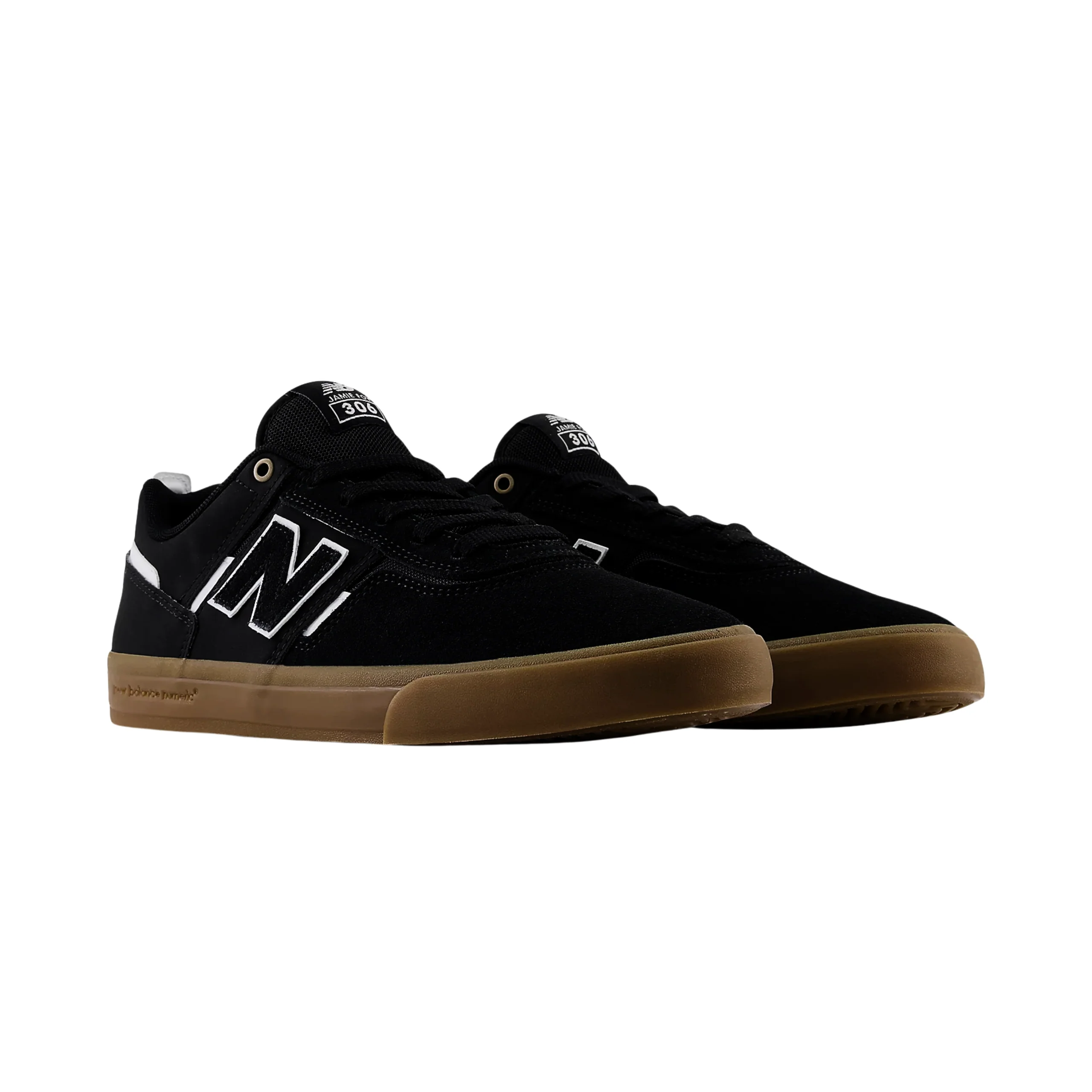 New Balance Numeric 306 Jamie Foy Shoes - Black / White (NM306ZUC) - Image 2