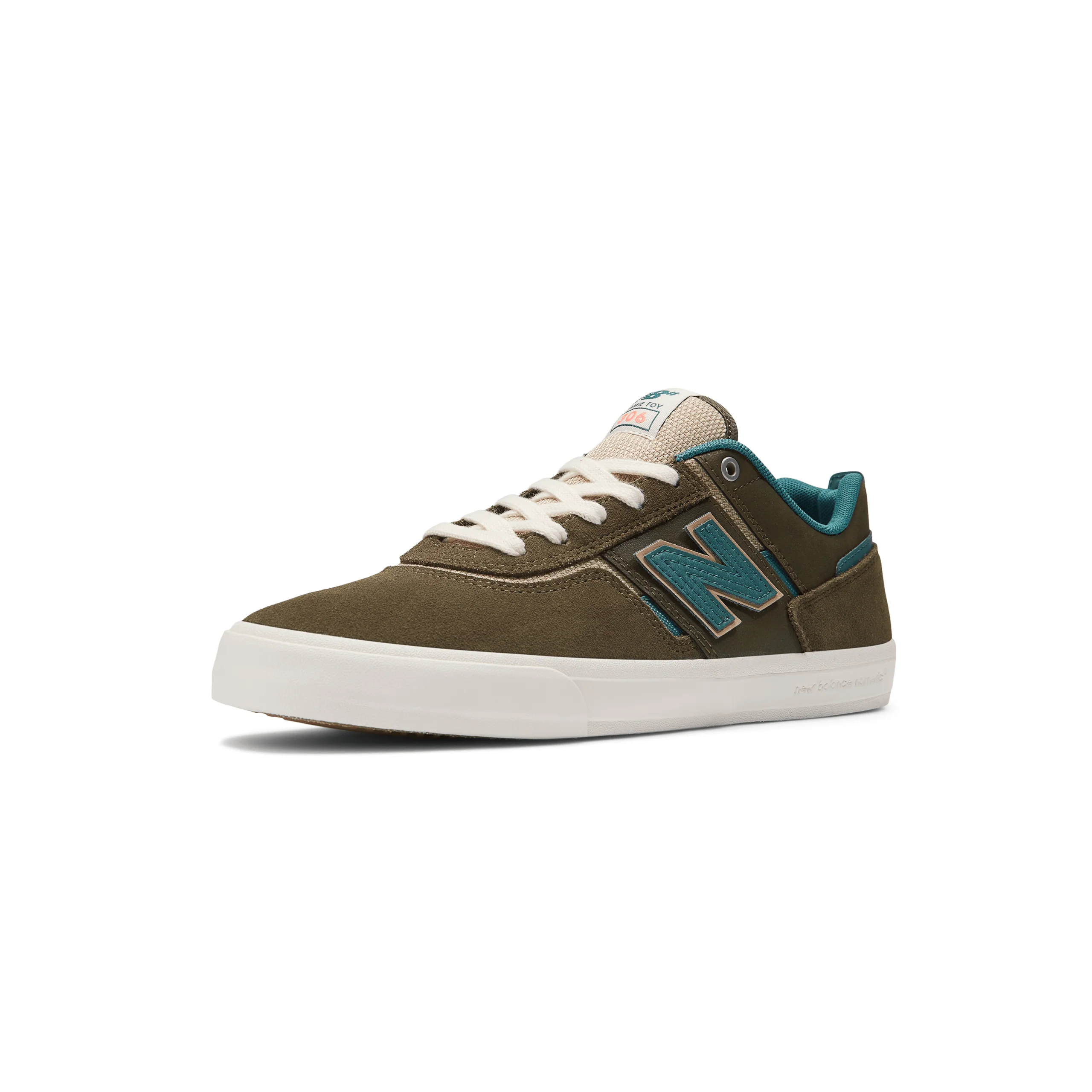 New Balance Numeric 306 Jamie Foy Shoes - Dark Camo / New Spruce (NM306BOY) - Image 3